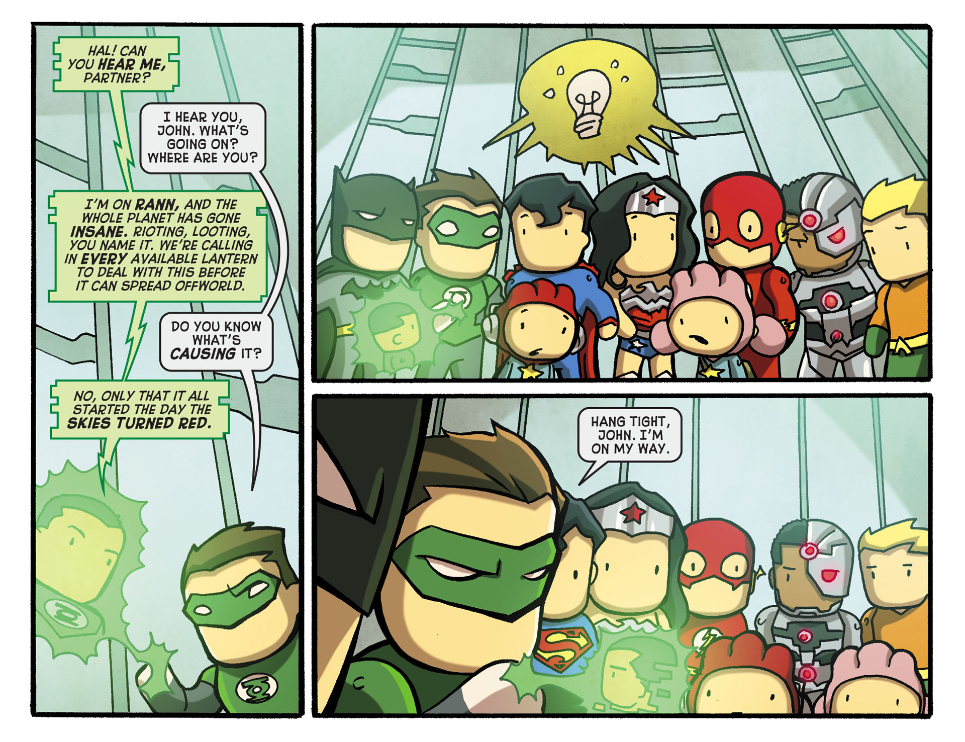 Read online Scribblenauts Unmasked: A Crisis of Imagination comic -  Issue #5 - 20