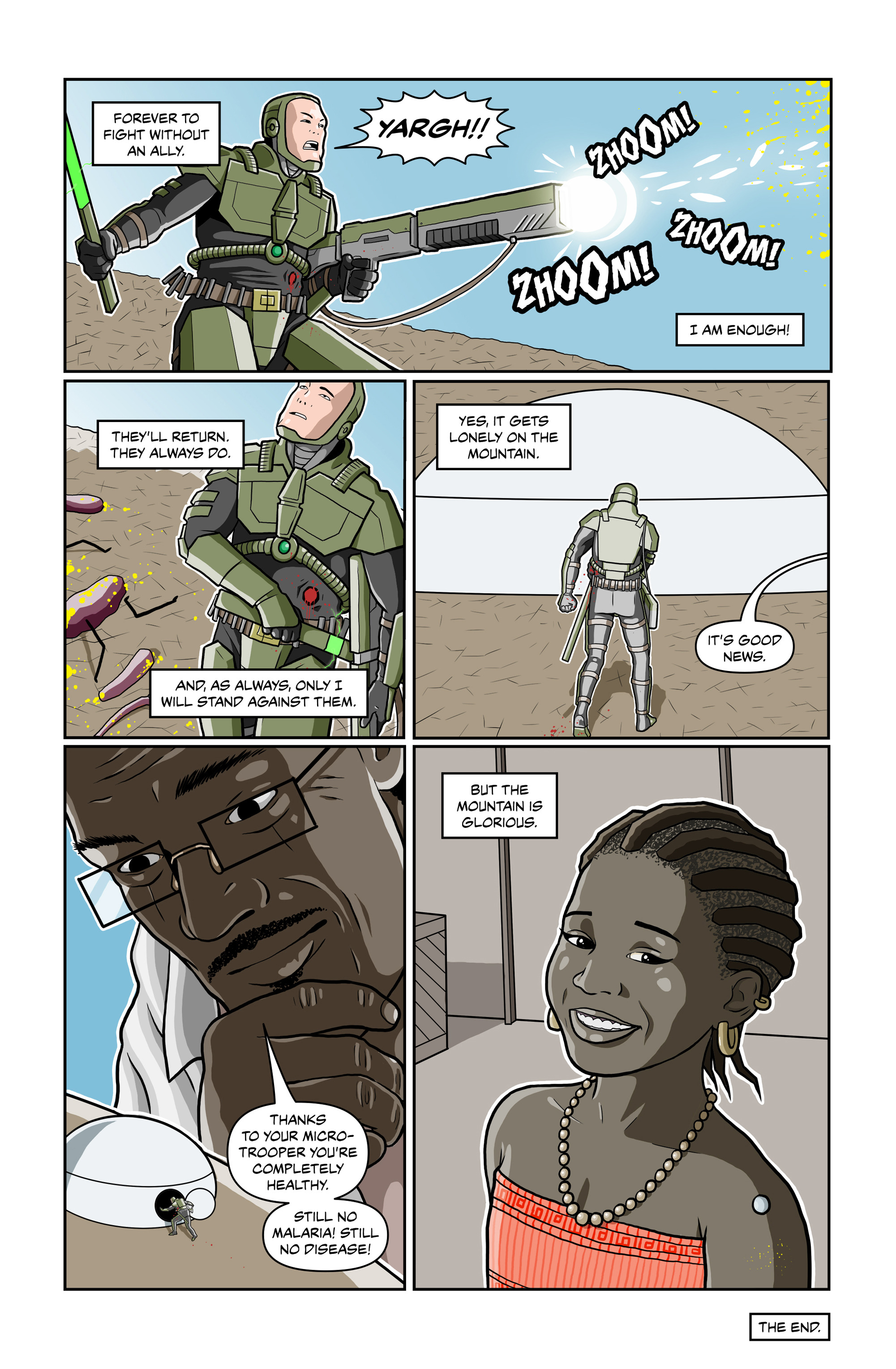 Read online 100% Biodegradable comic -  Issue #10 - 28