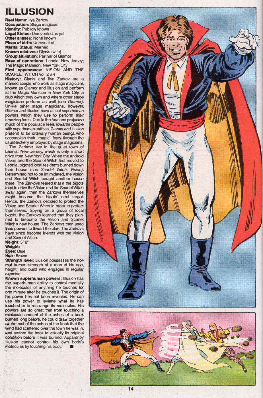 Read online The Official Handbook of the Marvel Universe Deluxe Edition comic -  Issue #6 - 16