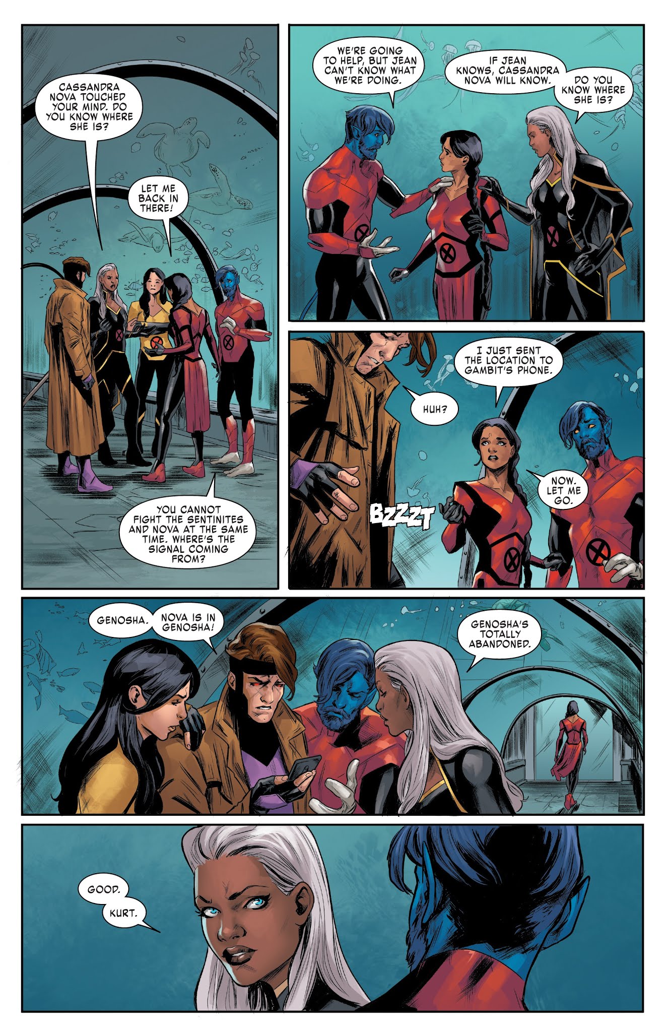 Read online X-Men: Red comic -  Issue #8 - 12