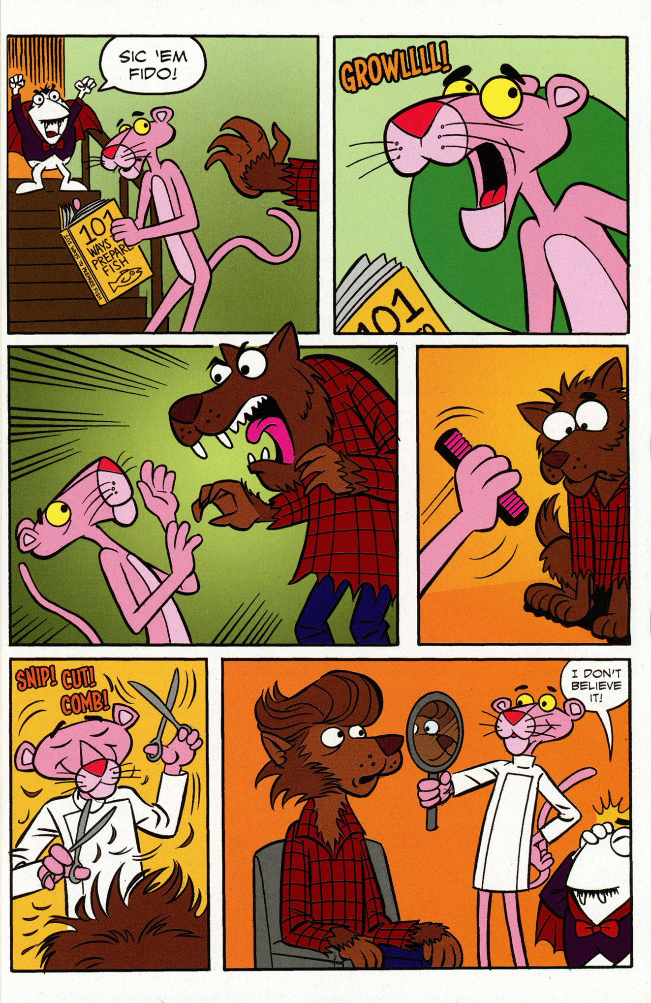 Read online Pink Panther: Trick or Pink comic -  Issue # Full - 8