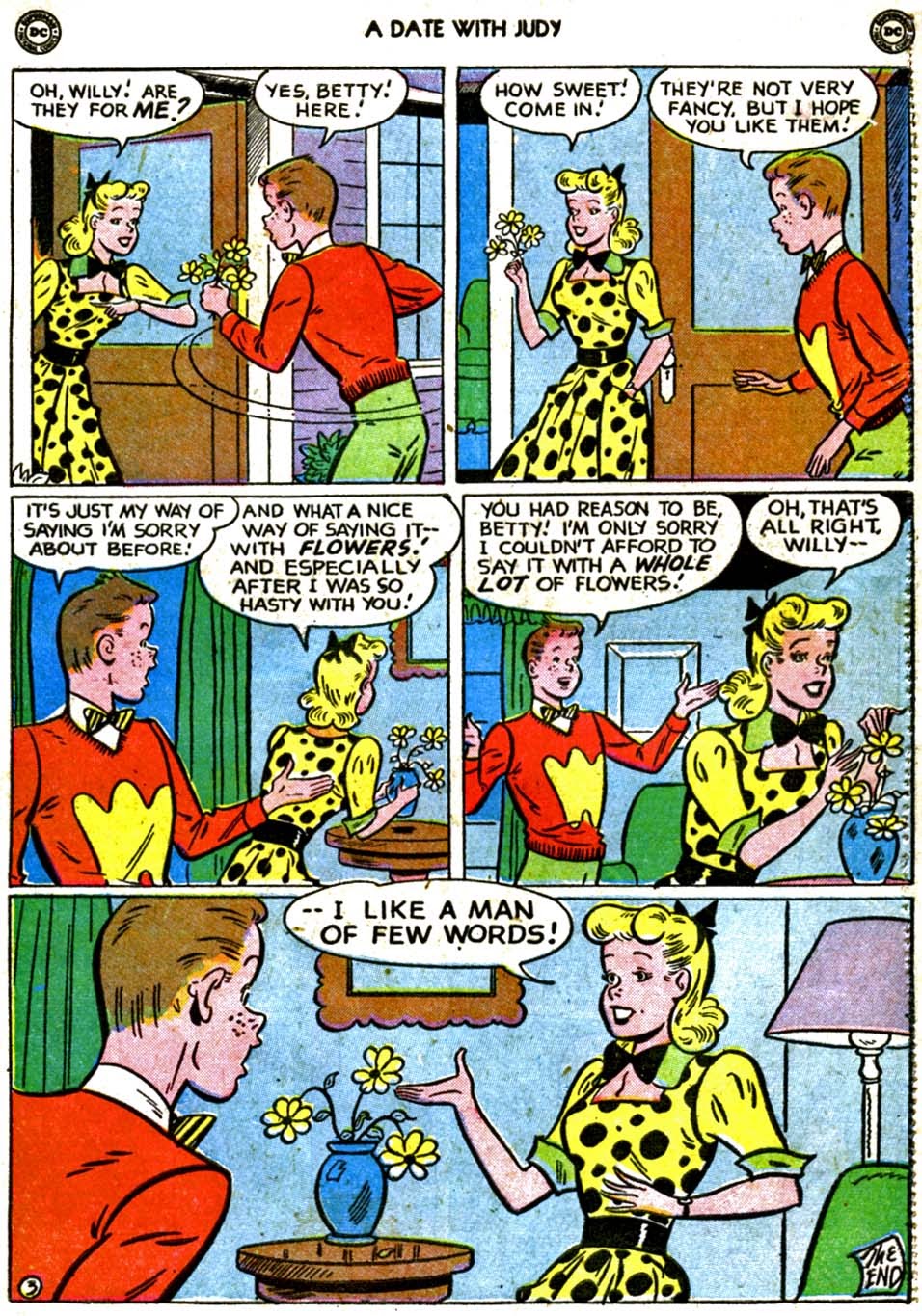 Read online A Date with Judy comic -  Issue #16 - 42