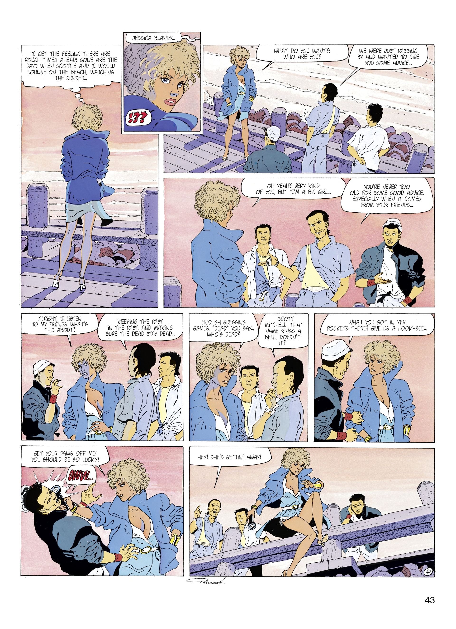 Read online Jessica Blandy comic -  Issue #1 - 43