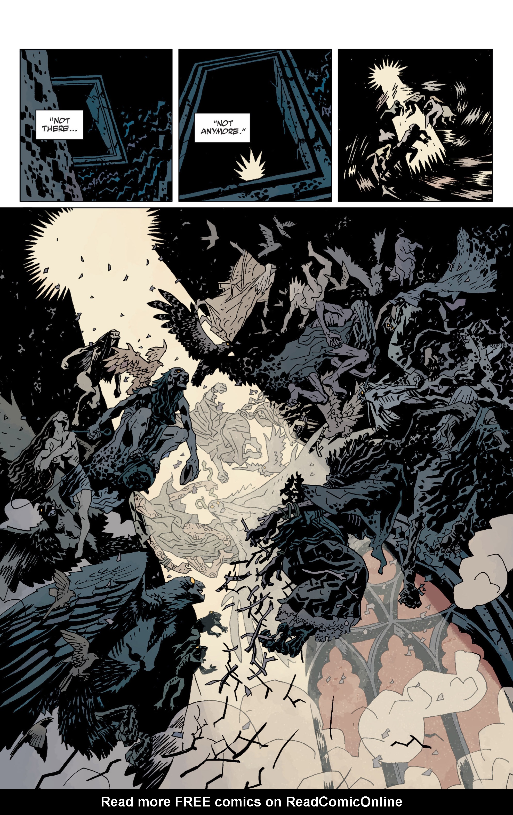 Read online Hellboy comic -  Issue #8 - 136
