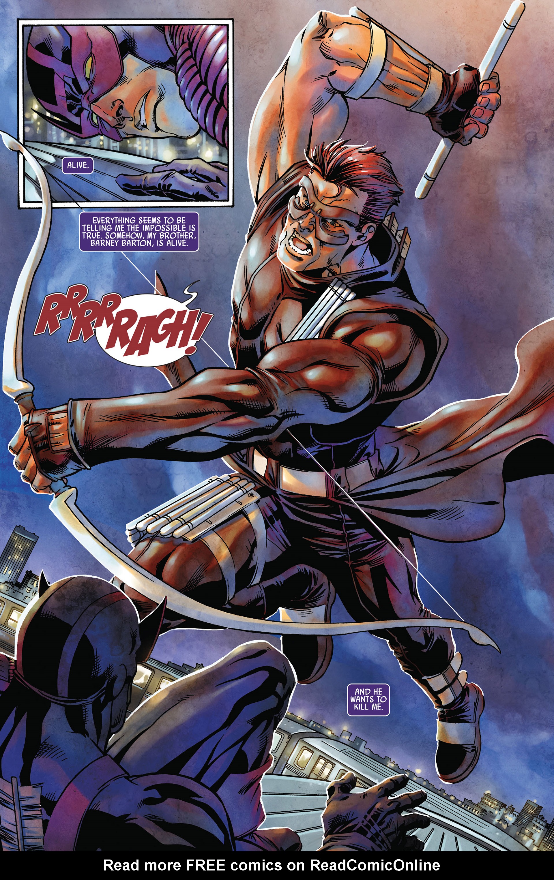 Read online Hawkeye: Blindspot comic -  Issue #3 - 7