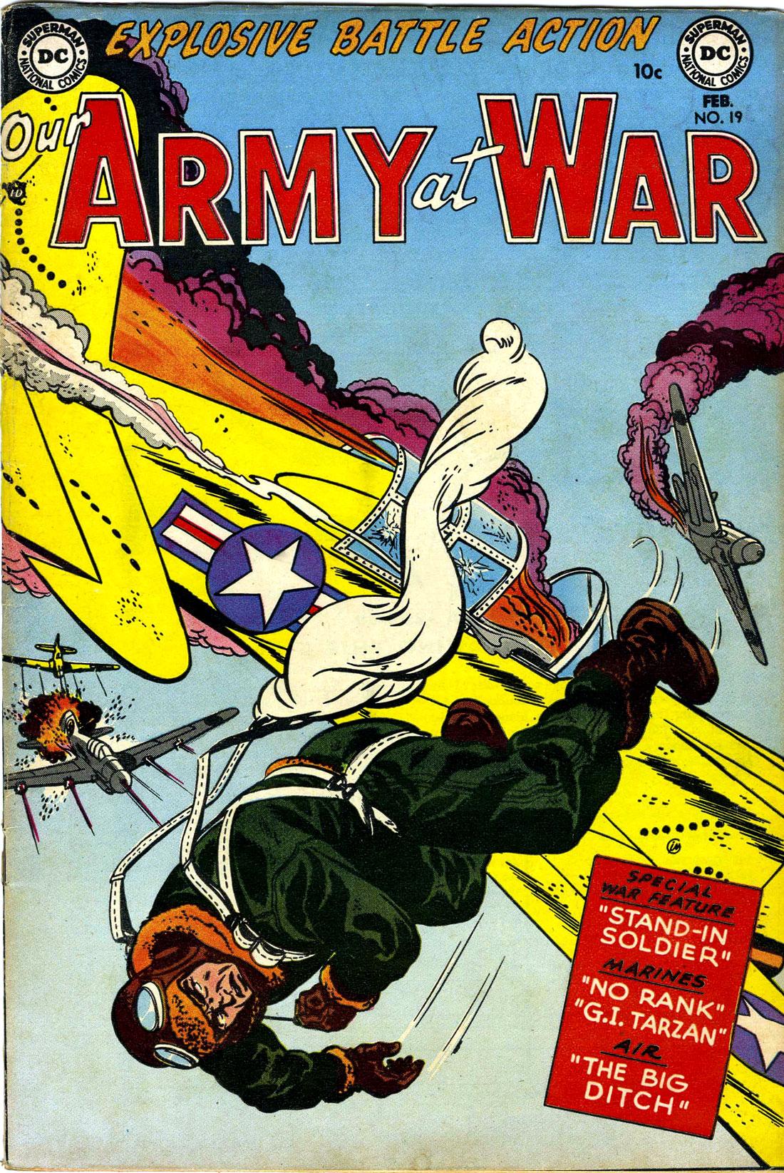 Read online Our Army at War (1952) comic -  Issue #19 - 1