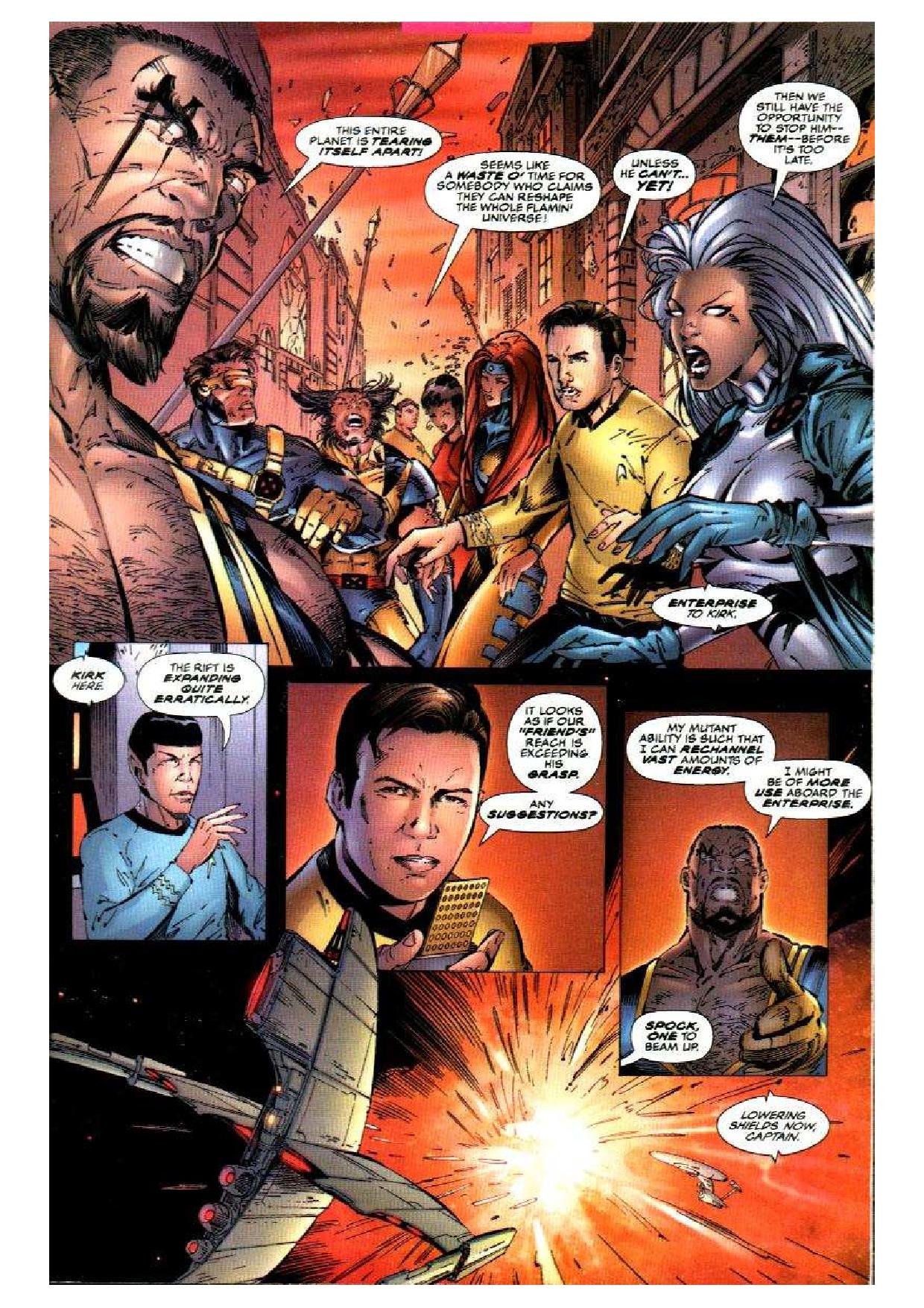 Read online Star Trek/X-Men comic -  Issue # Full - 28