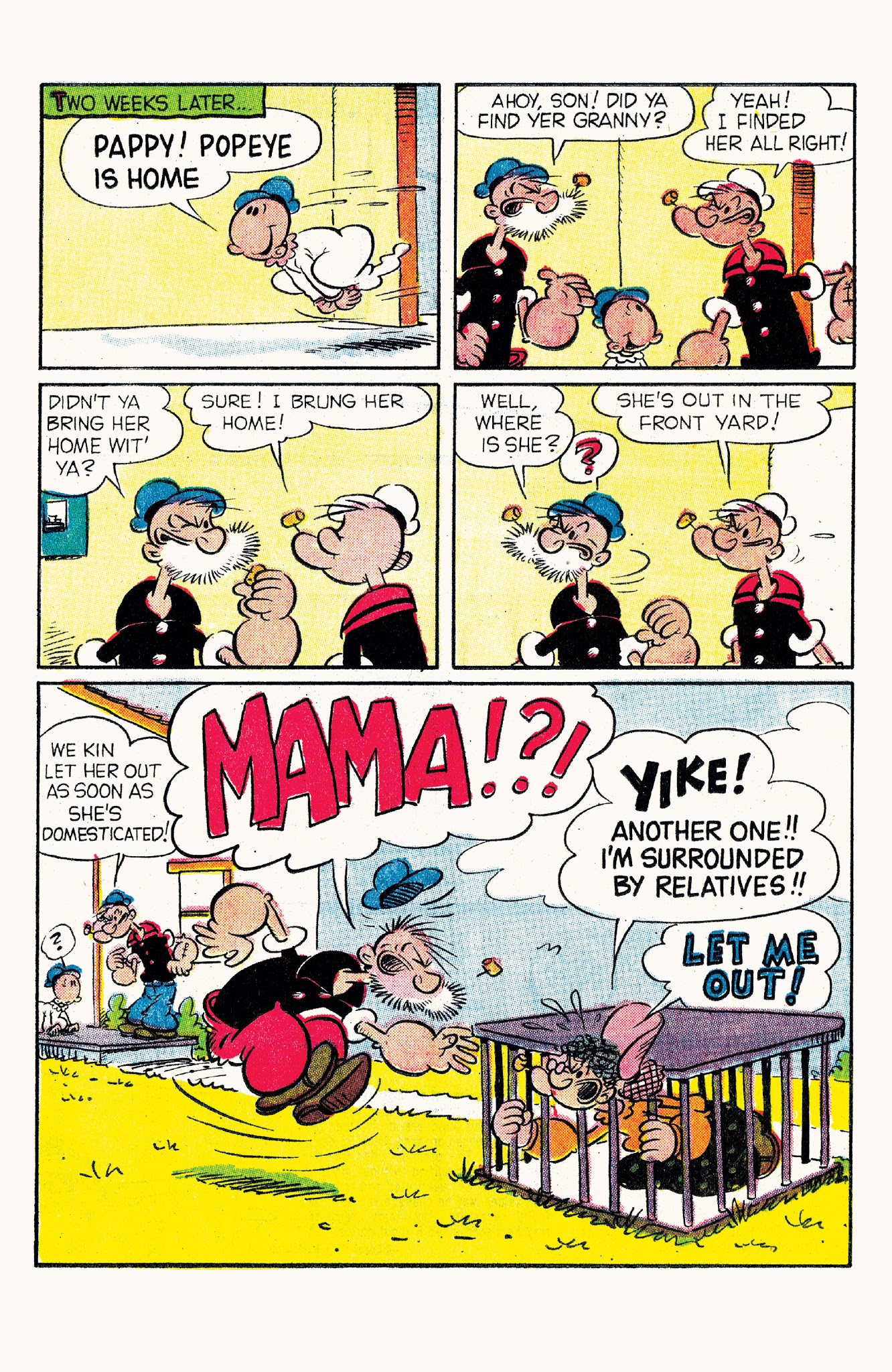 Read online Classic Popeye comic -  Issue #61 - 16