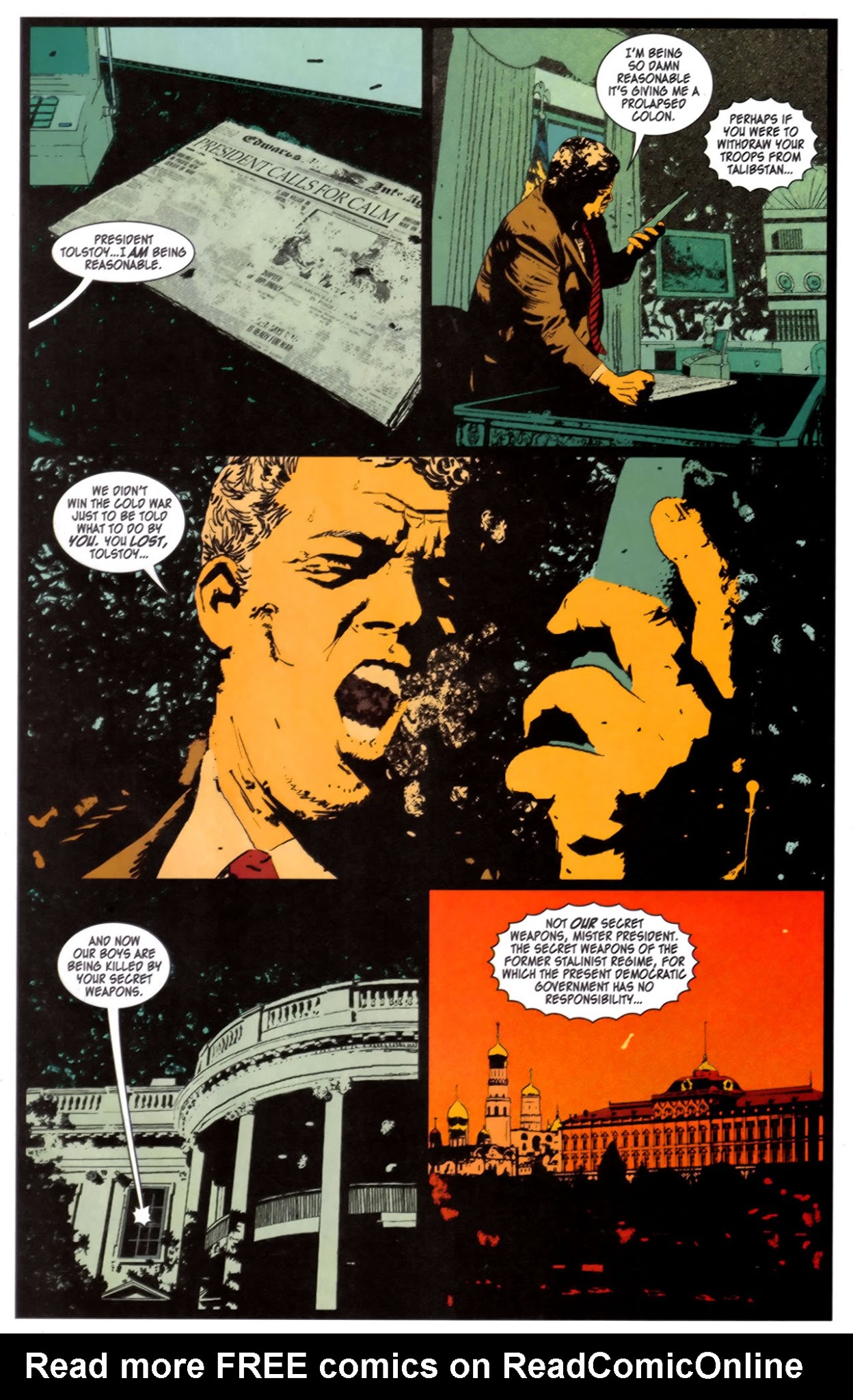 Read online The Programme comic -  Issue #3 - 19