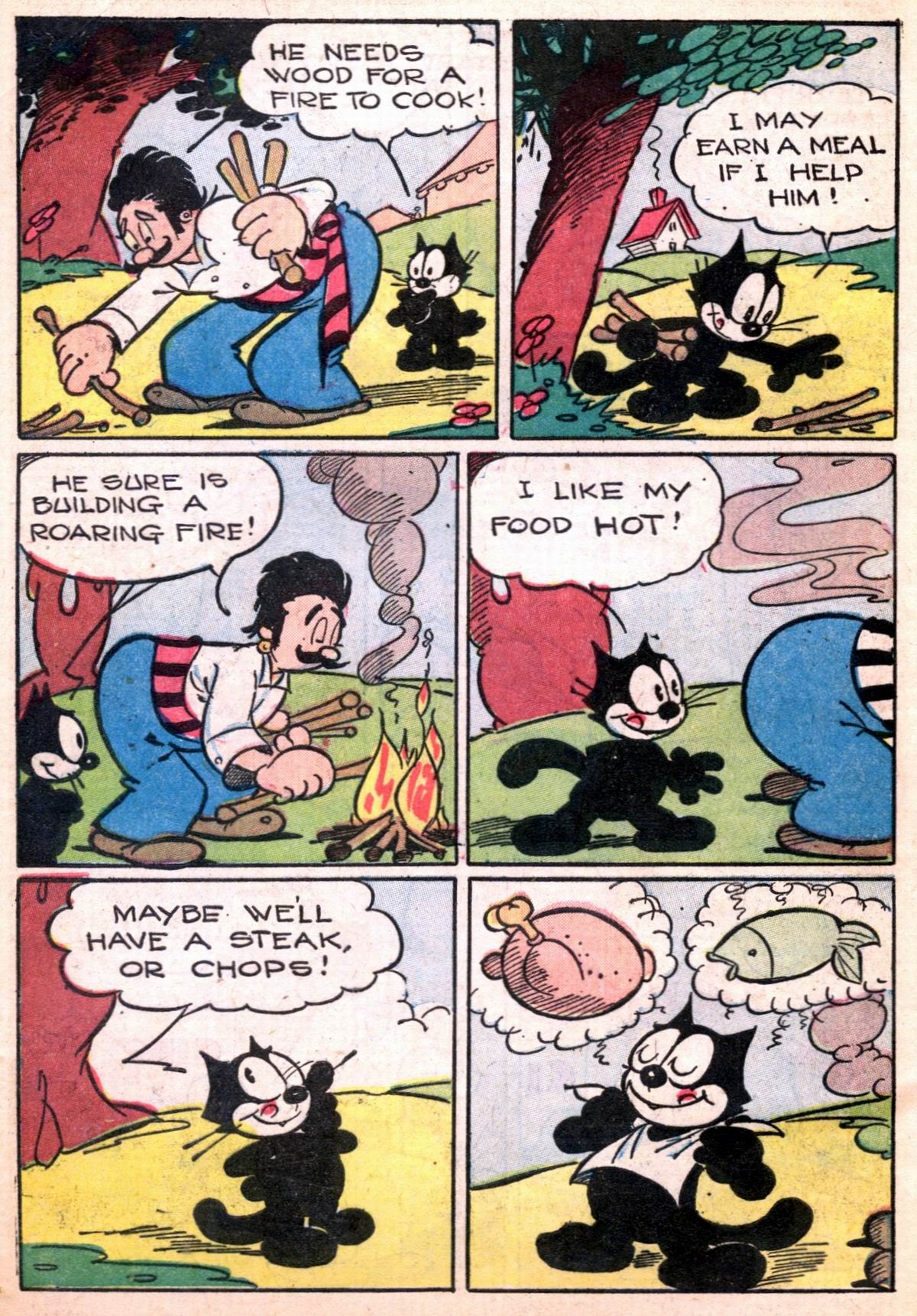 Read online Felix the Cat (1948) comic -  Issue #15 - 6