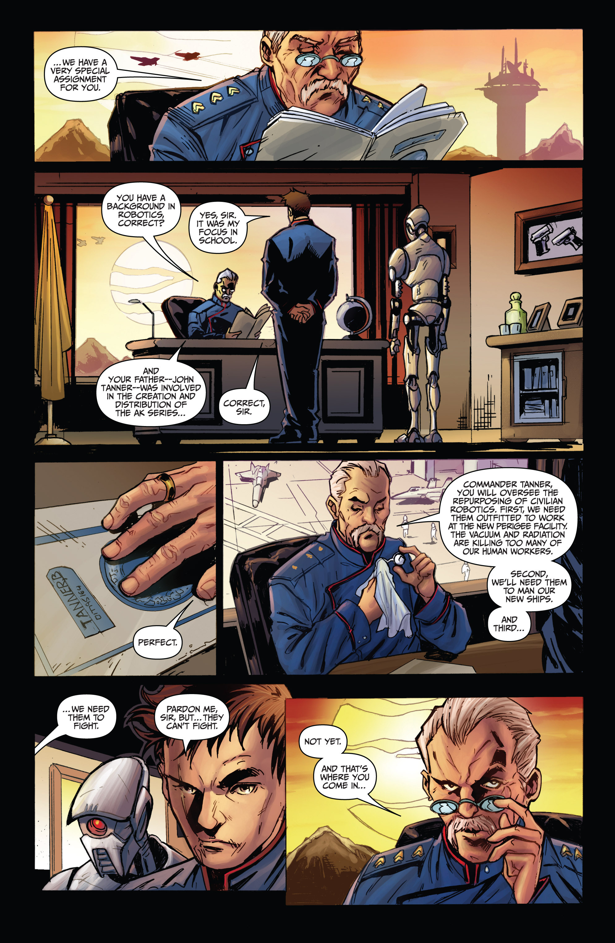 Read online Battlestar Galactica: Cylon War comic -  Issue #1 - 21