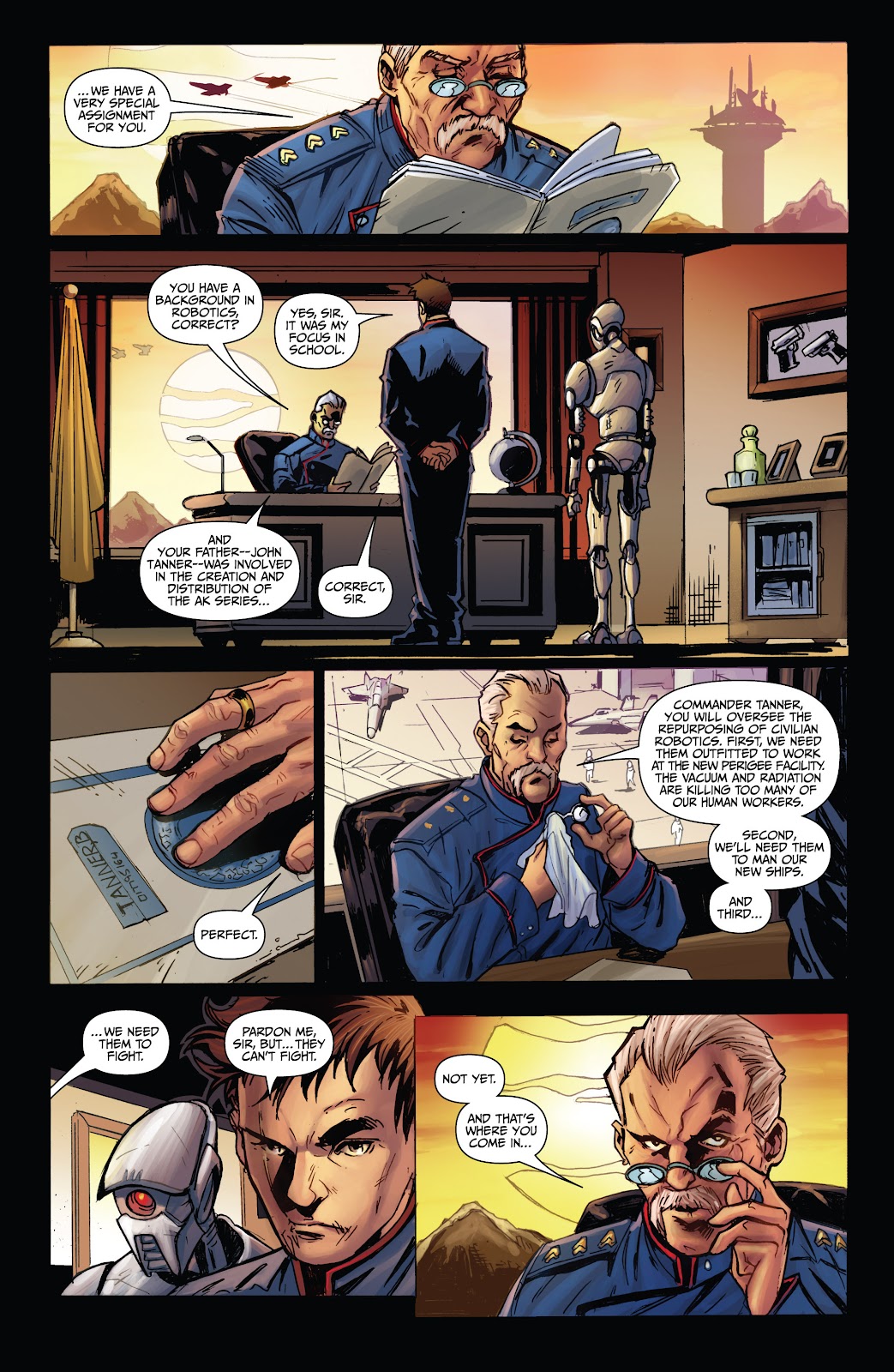 Battlestar Galactica: Cylon War issue 1 - Page 21