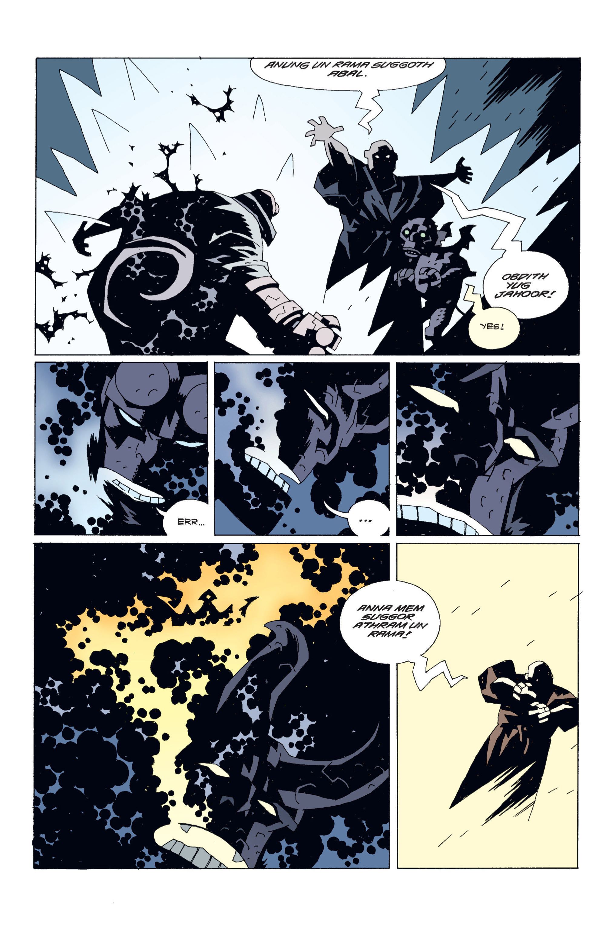 Read online Hellboy comic -  Issue #4 - 95