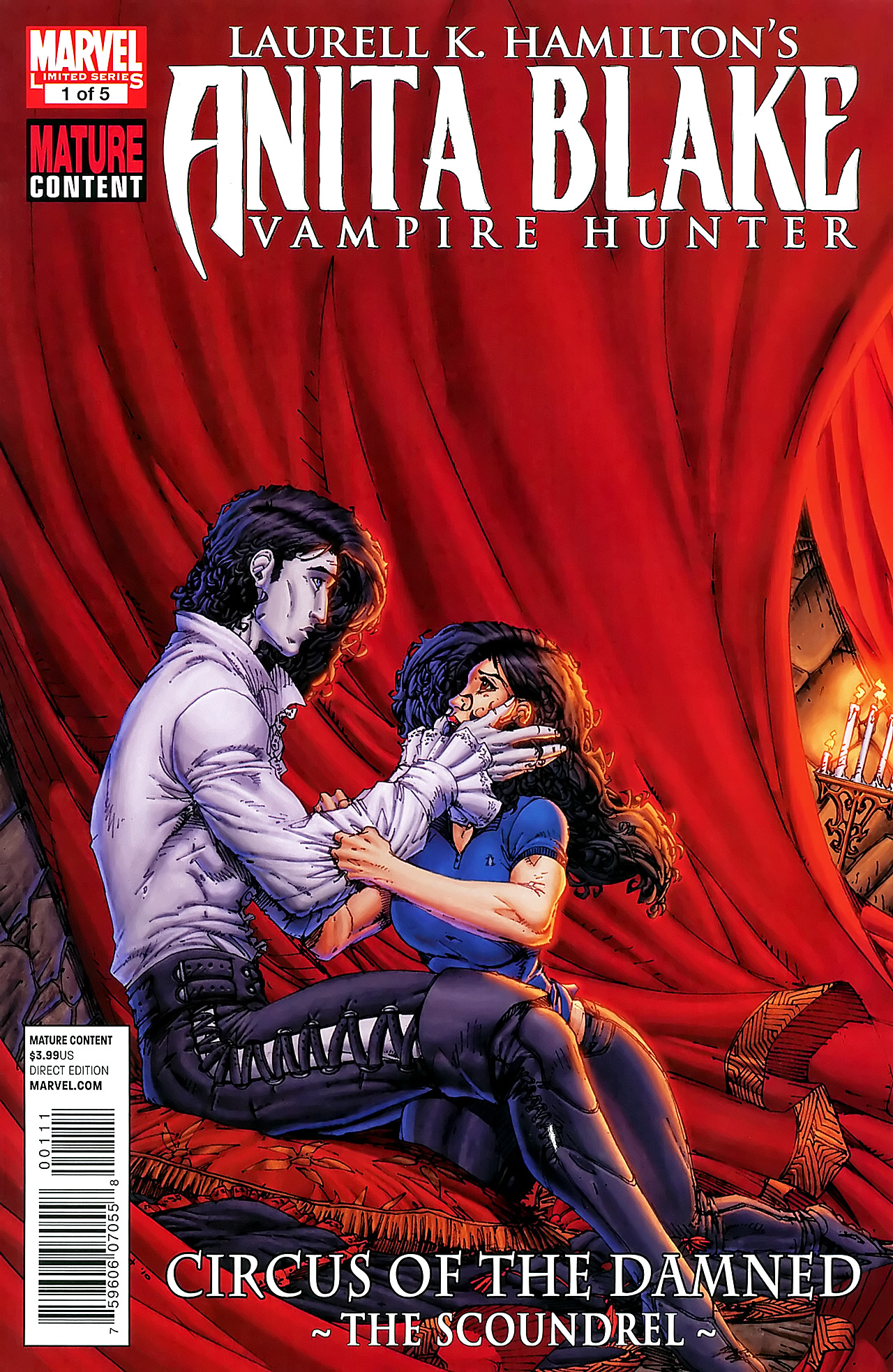 Read online Anita Blake, Vampire Hunter: Circus of the Damned - The Scoundrel comic -  Issue #1 - 1