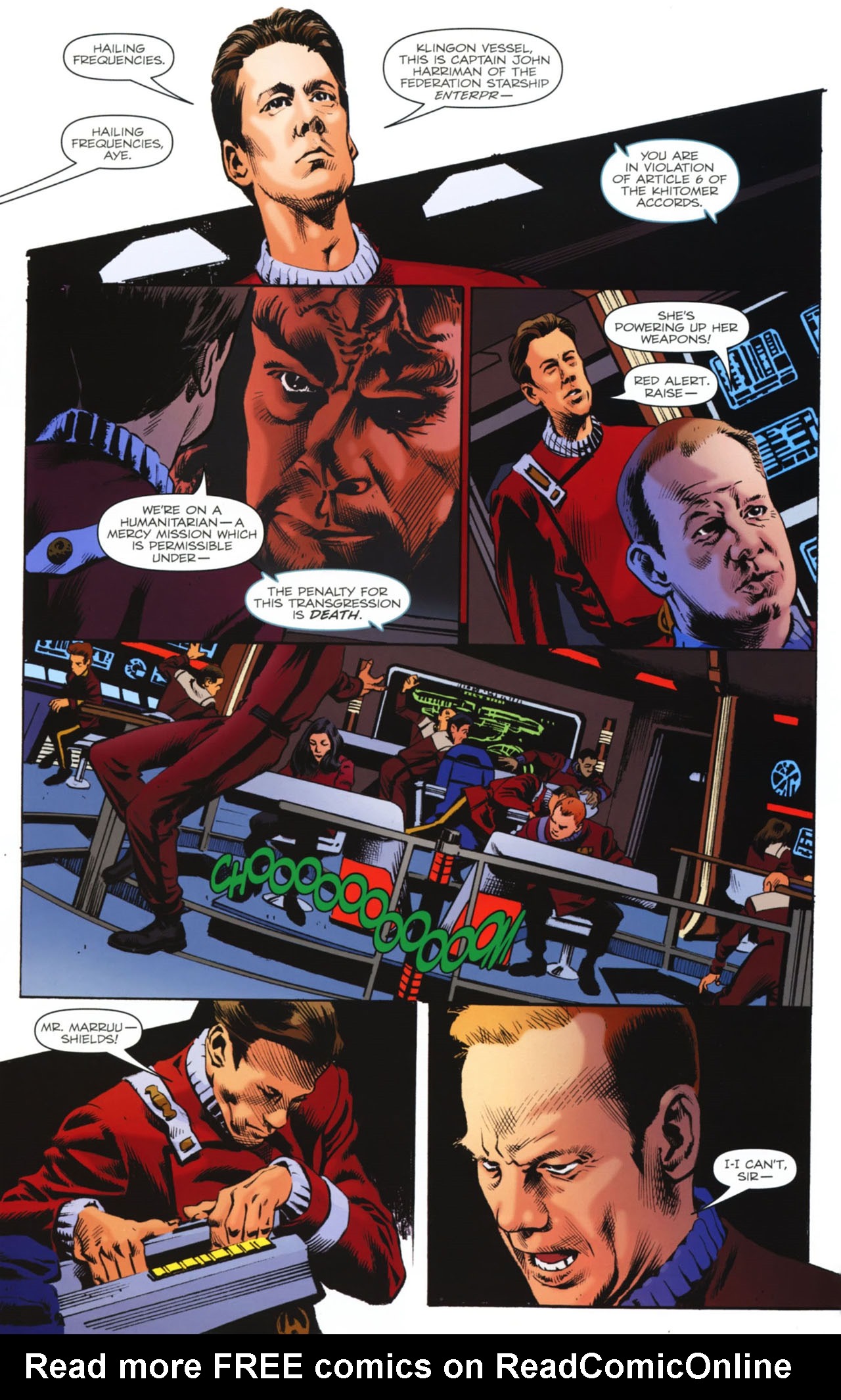 Read online Star Trek: Captain's Log comic -  Issue # Issue Harriman - 18