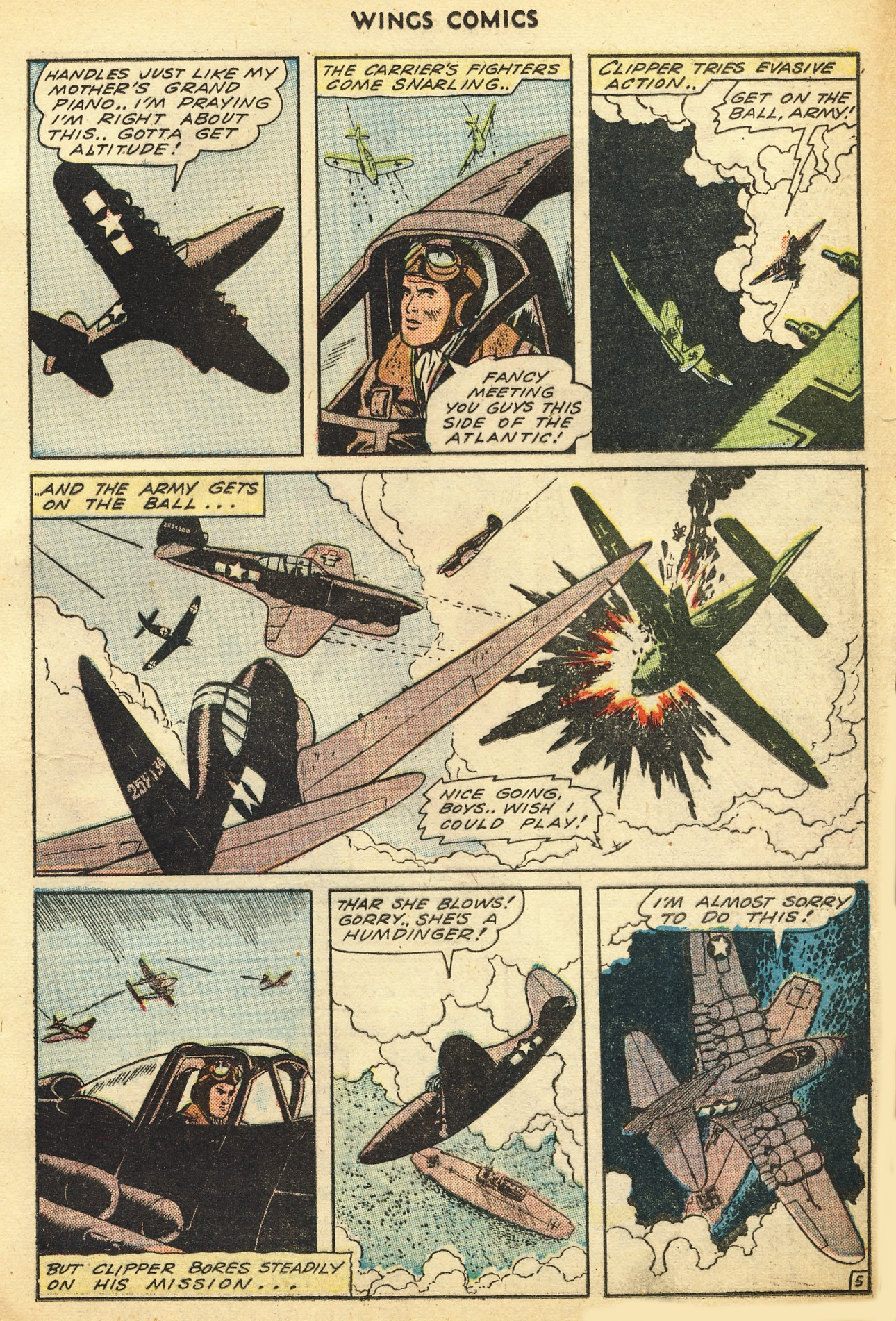 Read online Wings Comics comic -  Issue #45 - 25