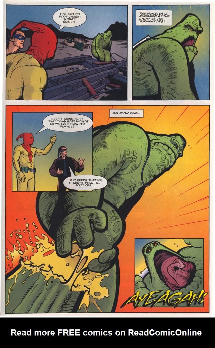 Read online Bob Burden's Original Mysterymen Comics comic -  Issue #1 - 26