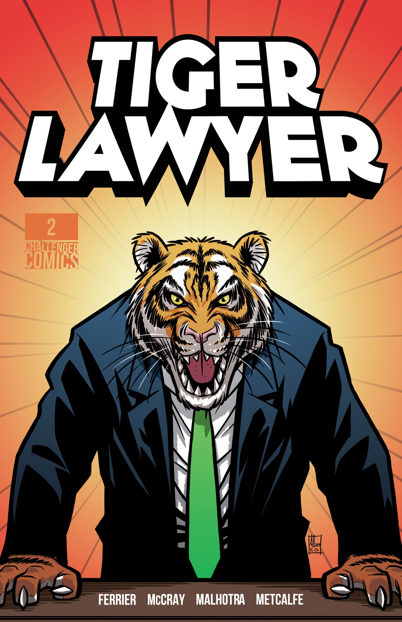 Read online Tiger Lawyer comic -  Issue #2 - 1