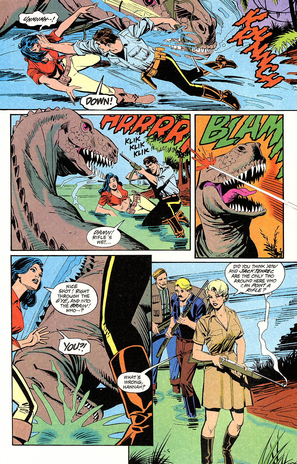 Read online Cadillacs and Dinosaurs comic -  Issue #2 - 4