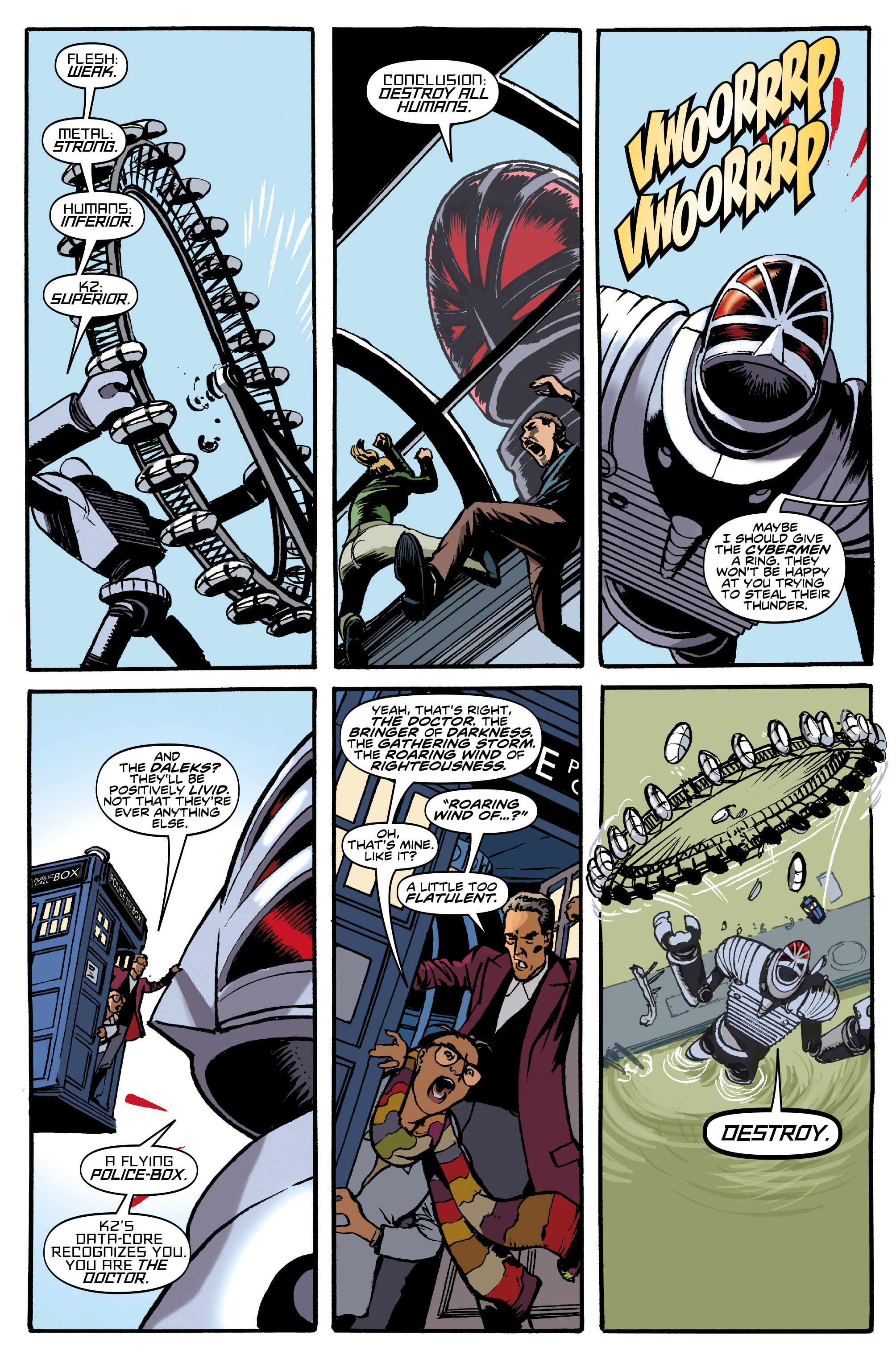 Read online Free Comic Book Day 2016 comic -  Issue # Doctor Who - 6