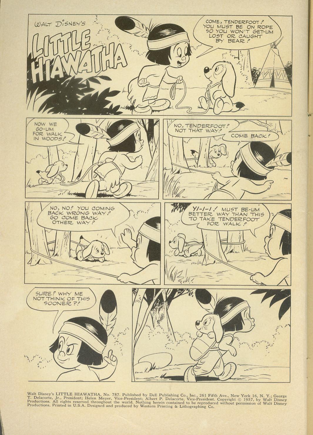 Read online Four Color Comics comic -  Issue #787 - 2