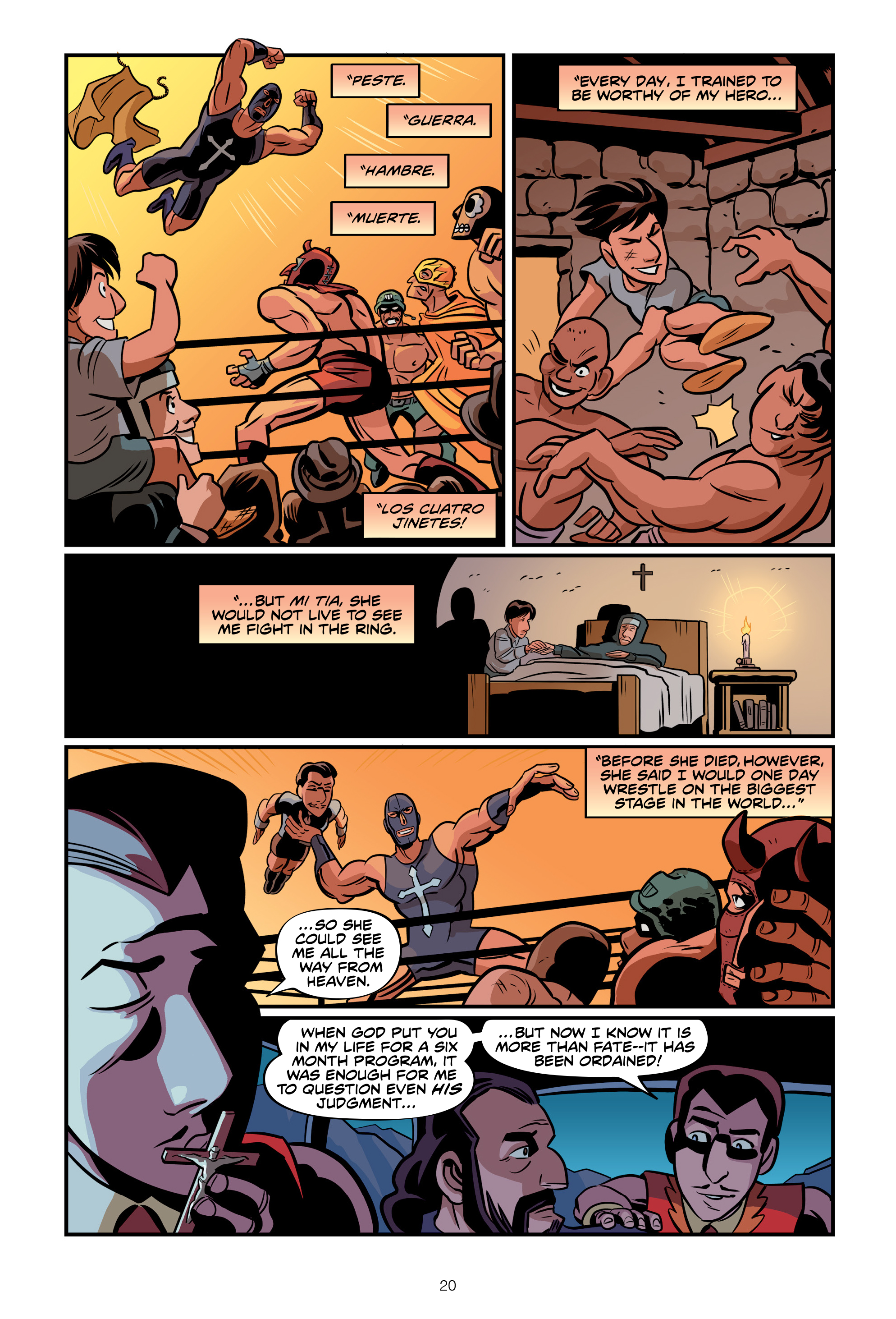 Read online Invasion from Planet Wrestletopia comic -  Issue #3 - 20
