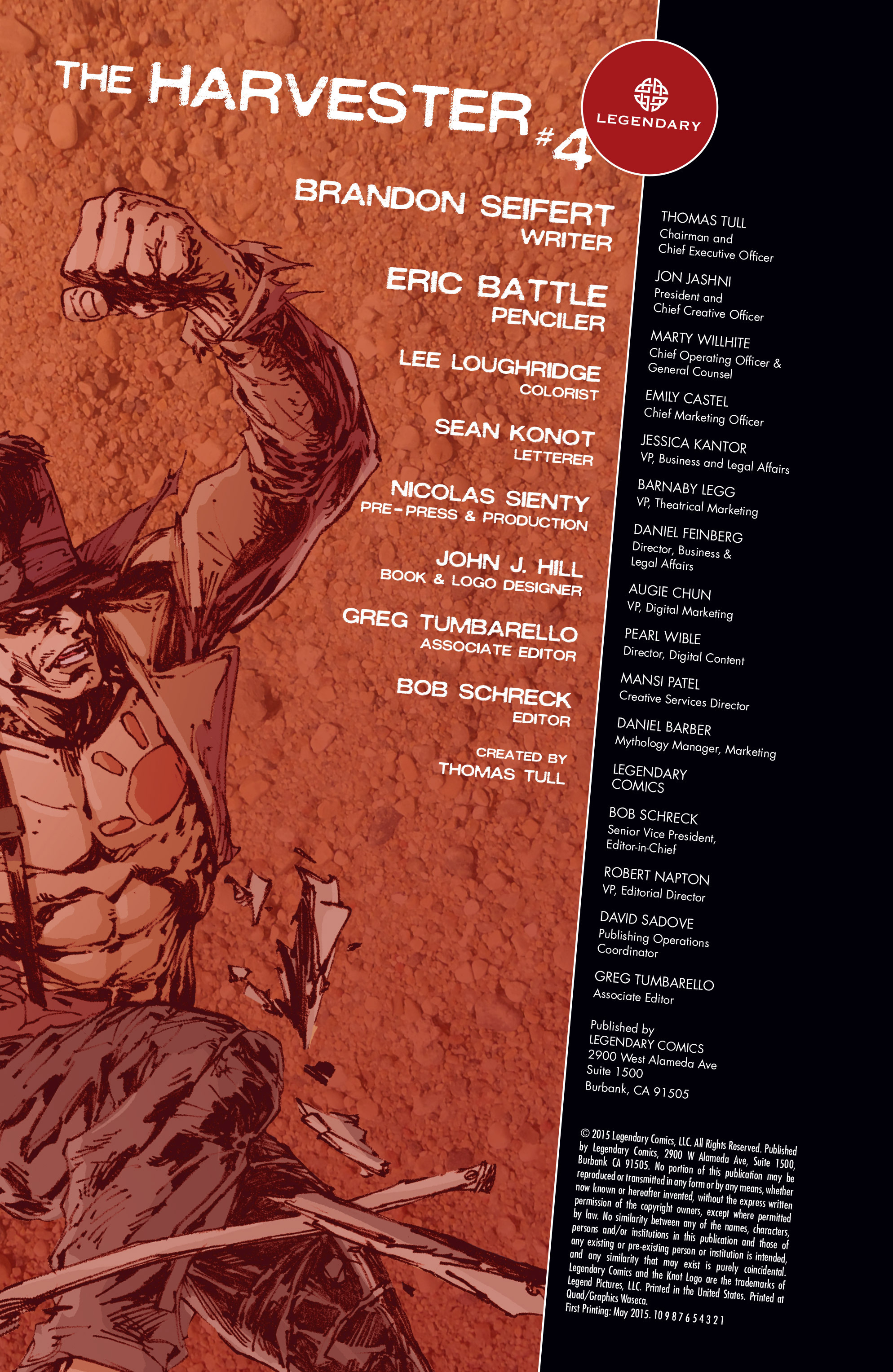 Read online The Harvester comic -  Issue #4 - 2