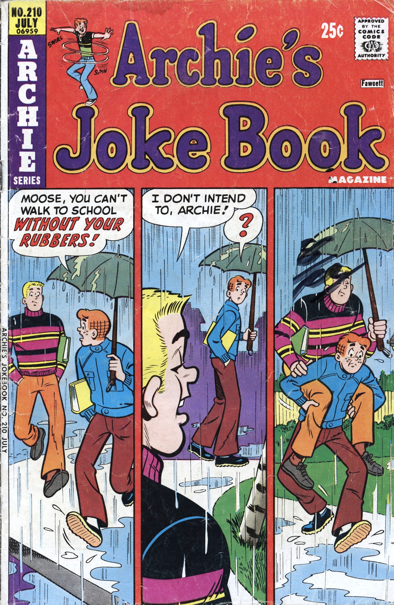 Read online Archie's Joke Book Magazine comic -  Issue #210 - 1