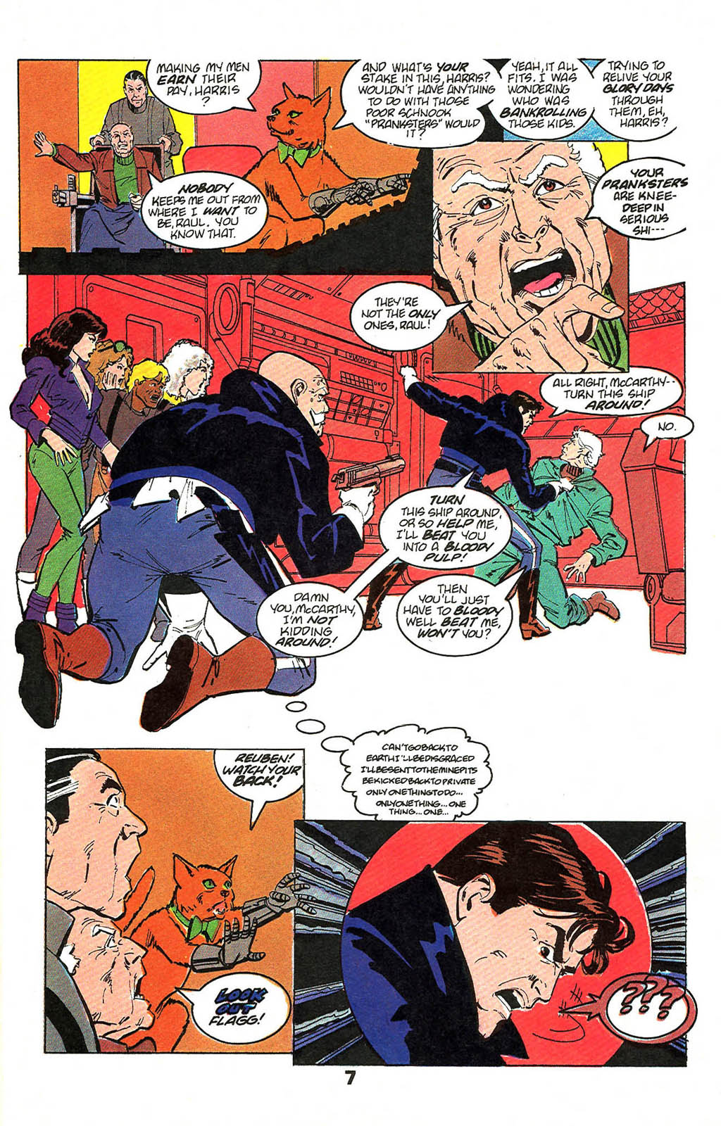 Read online American Flagg! comic -  Issue #49 - 9