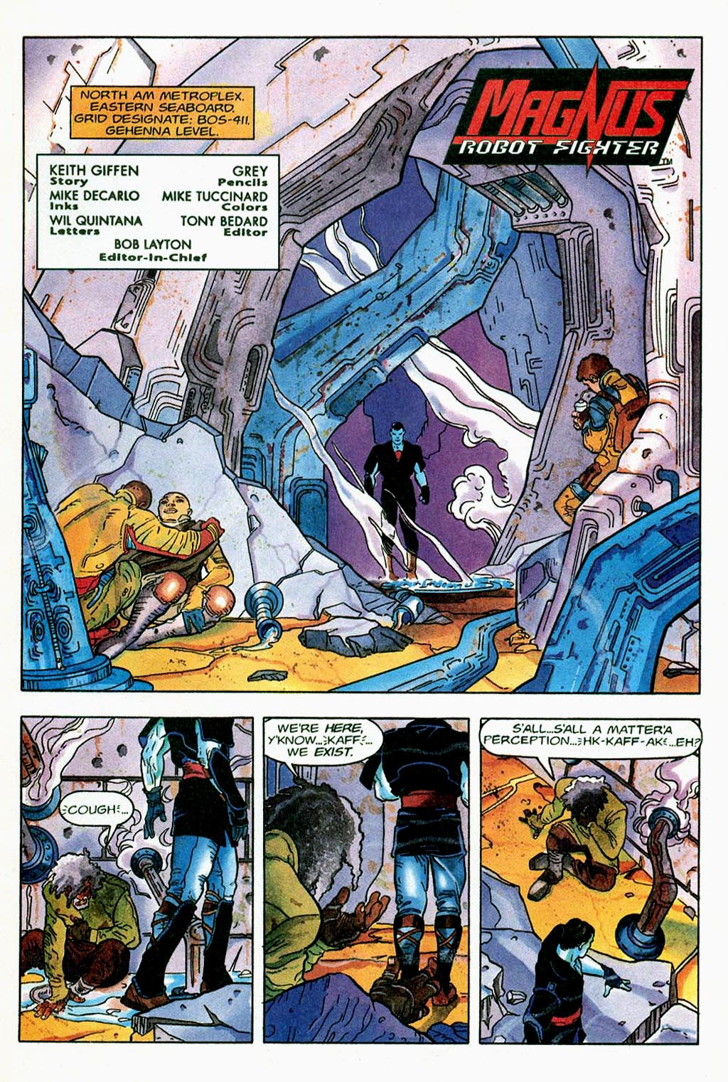 Read online Magnus Robot Fighter (1991) comic -  Issue #55 - 2
