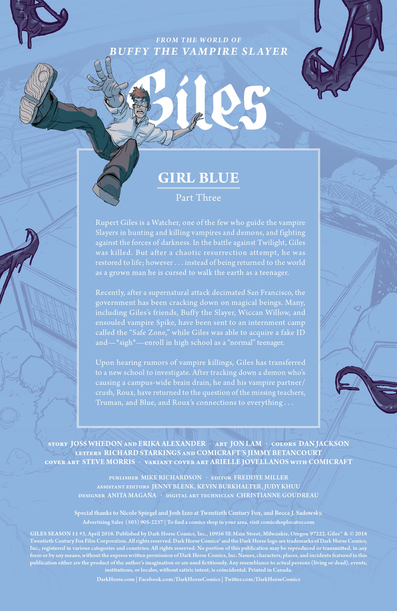 Read online Giles Season 11 comic -  Issue #3 - 2