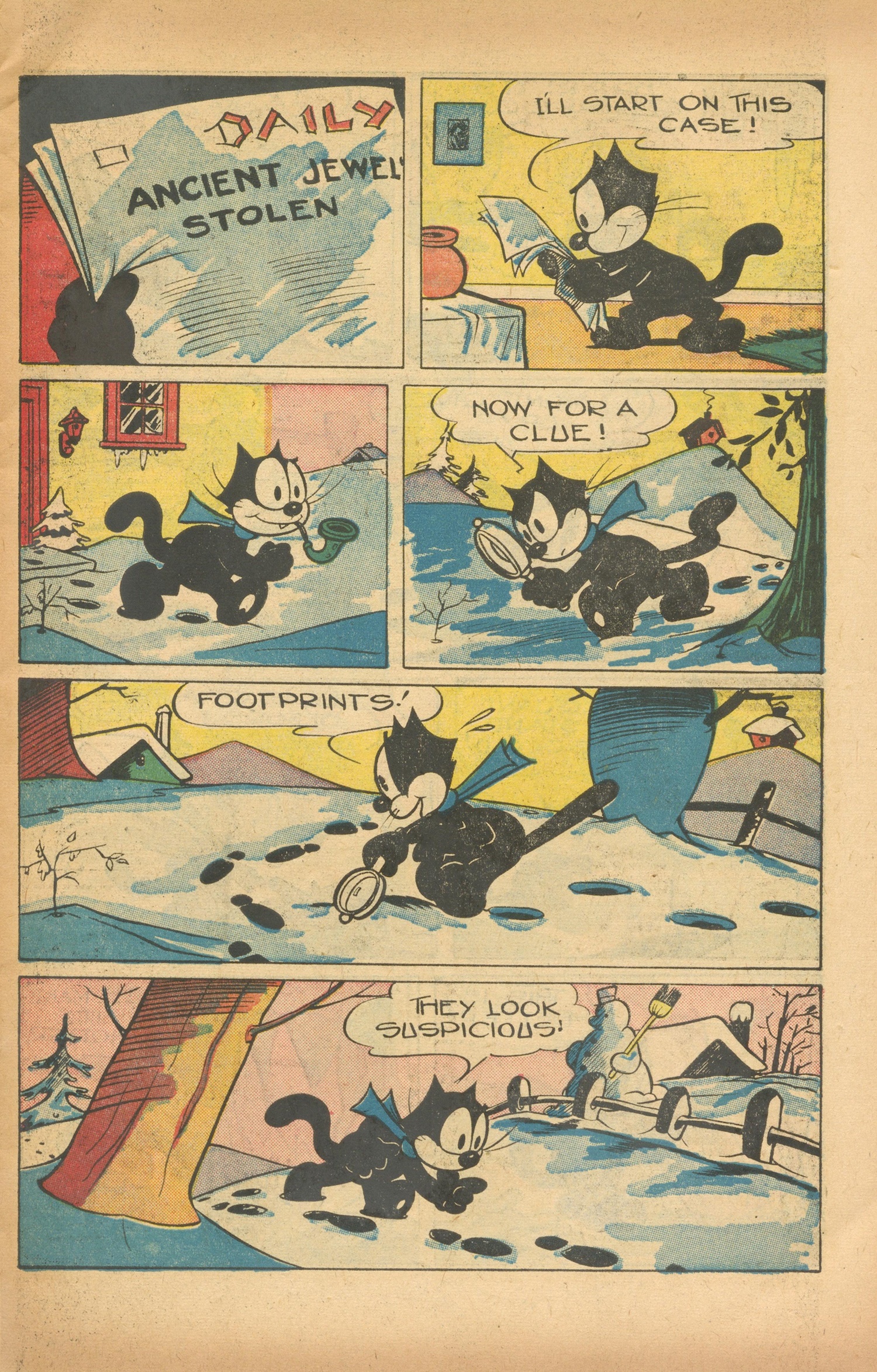 Read online Felix the Cat (1951) comic -  Issue #21 - 5