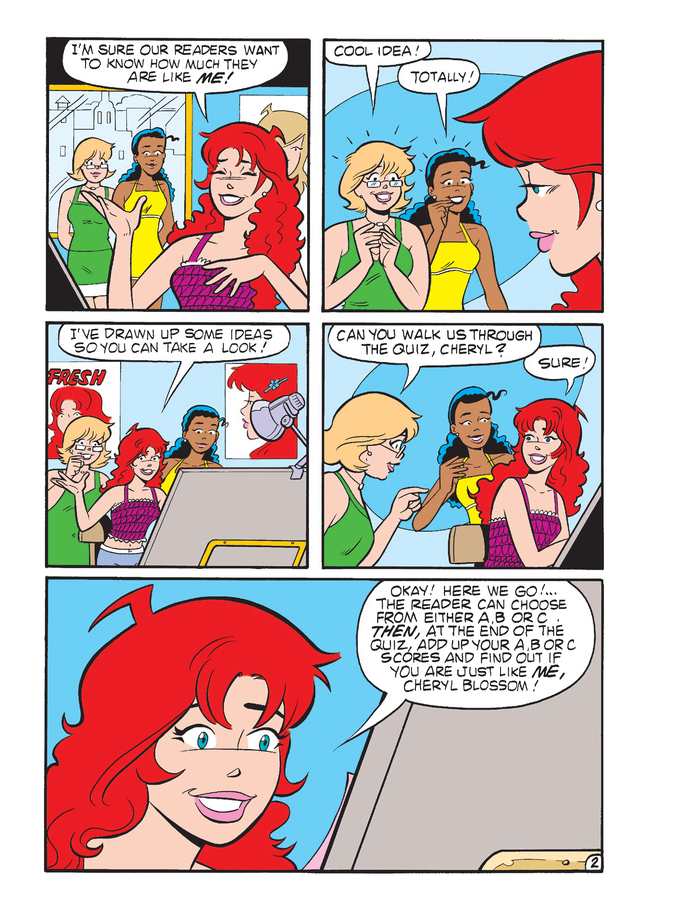 Read online World of Betty & Veronica Digest comic -  Issue #16 - 162