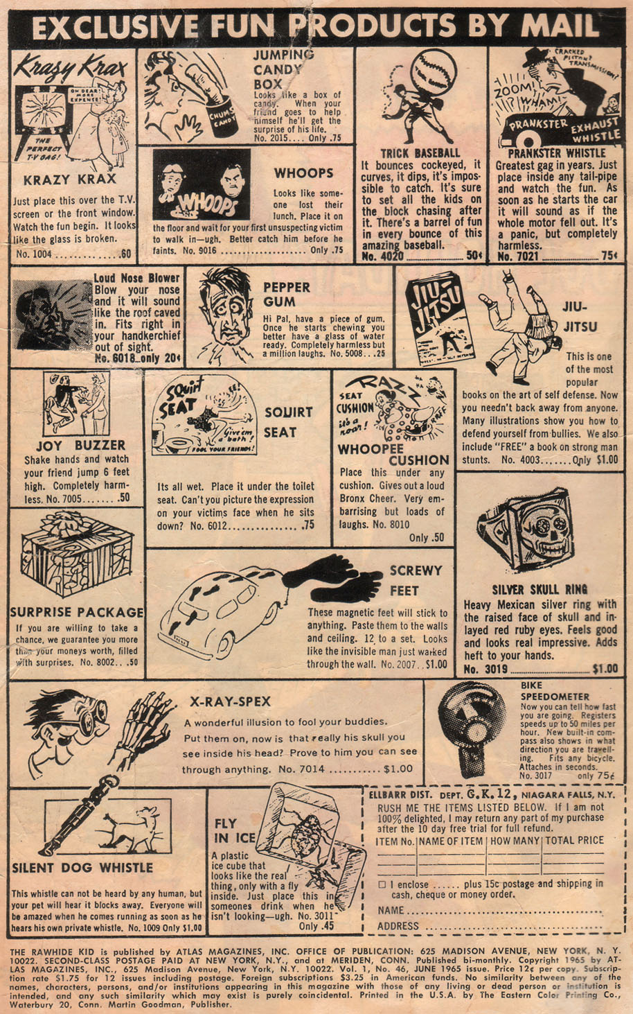 Read online The Rawhide Kid comic -  Issue #46 - 2