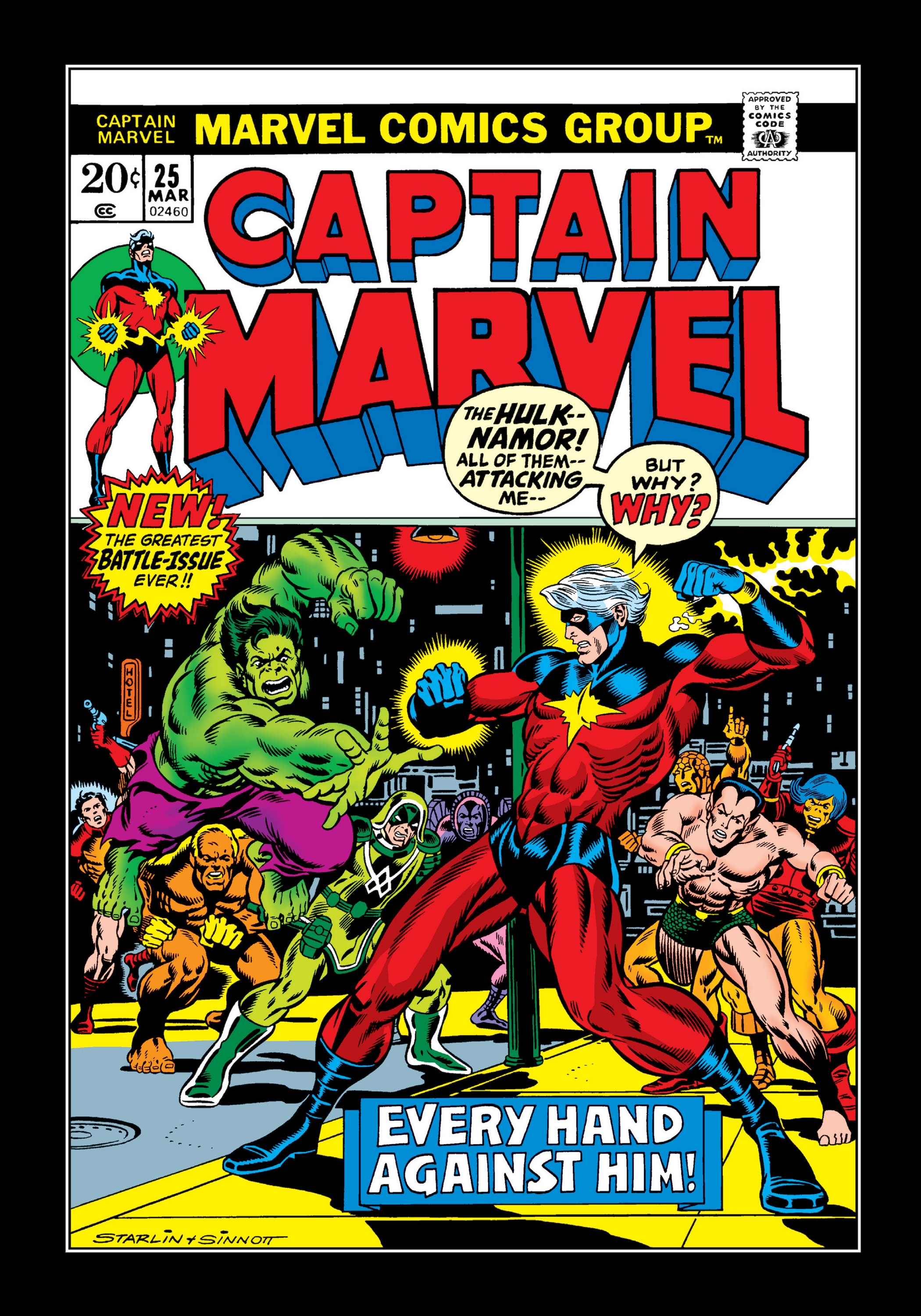 Read online Marvel Masterworks: Captain Marvel comic -  Issue # TPB 3 (Part 1) - 90
