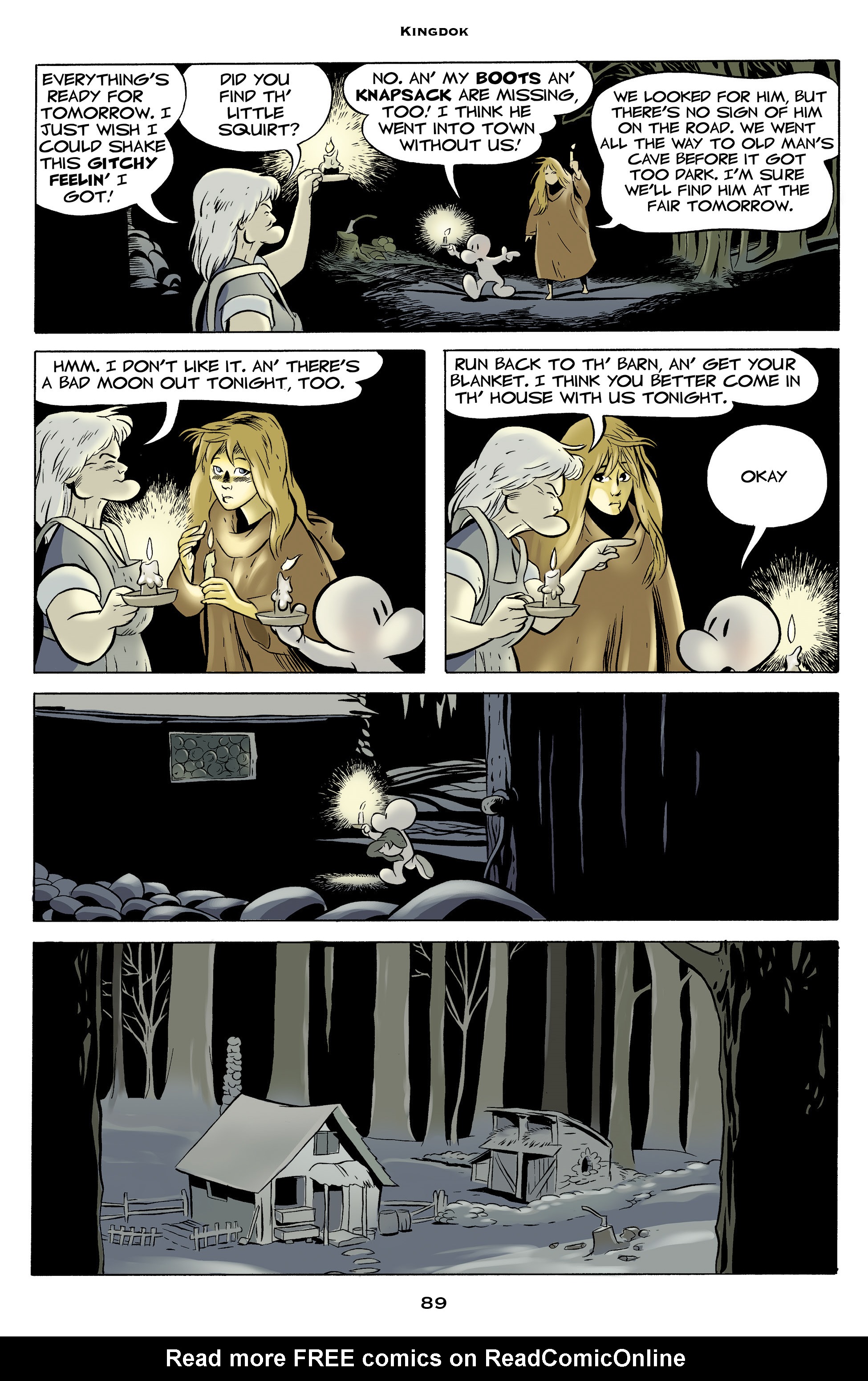 Read online Bone: Out From Boneville comic -  Issue # TPB - 89