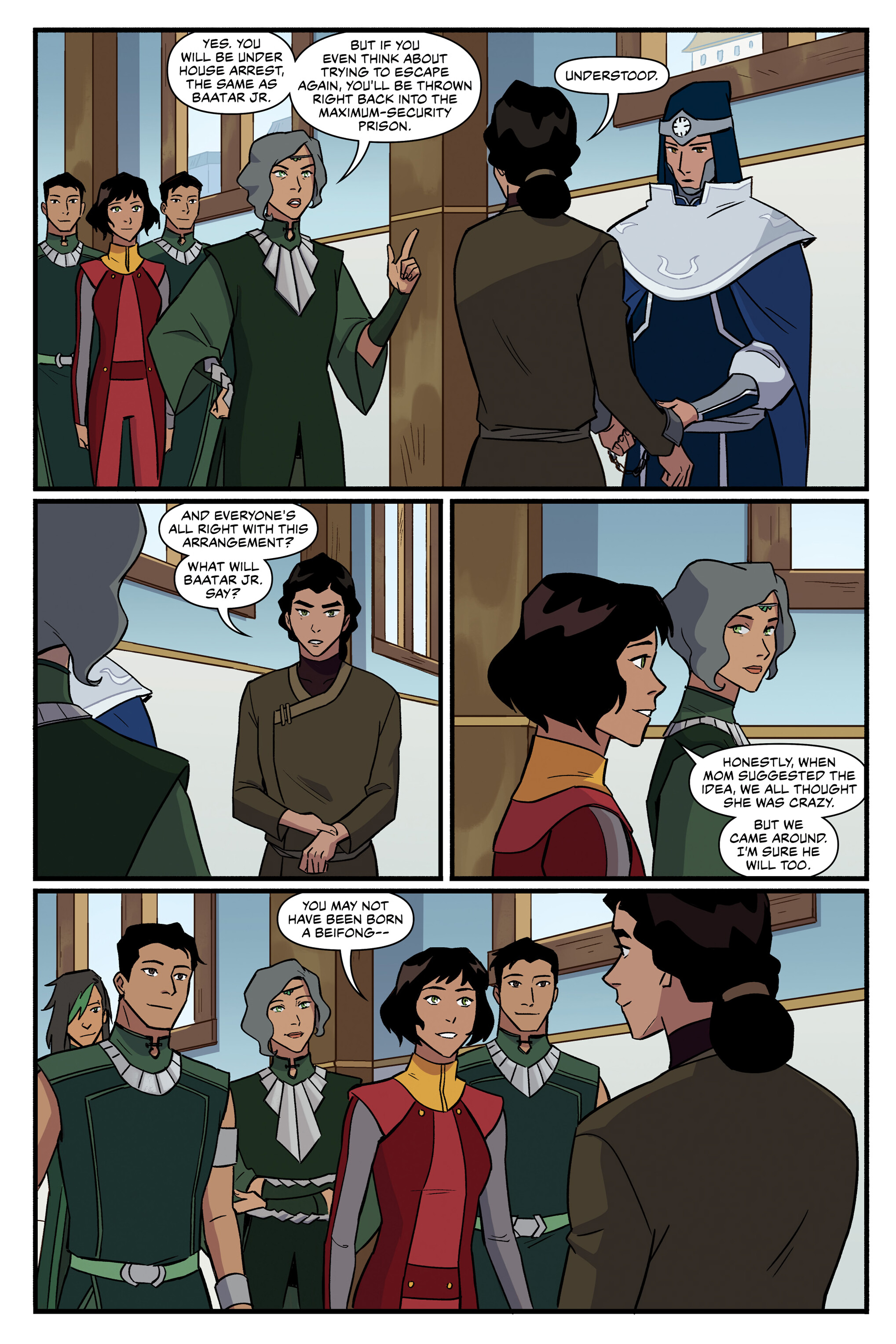 Read online Nickelodeon The Legend of Korra: Ruins of the Empire comic -  Issue # TPB 3 - 77