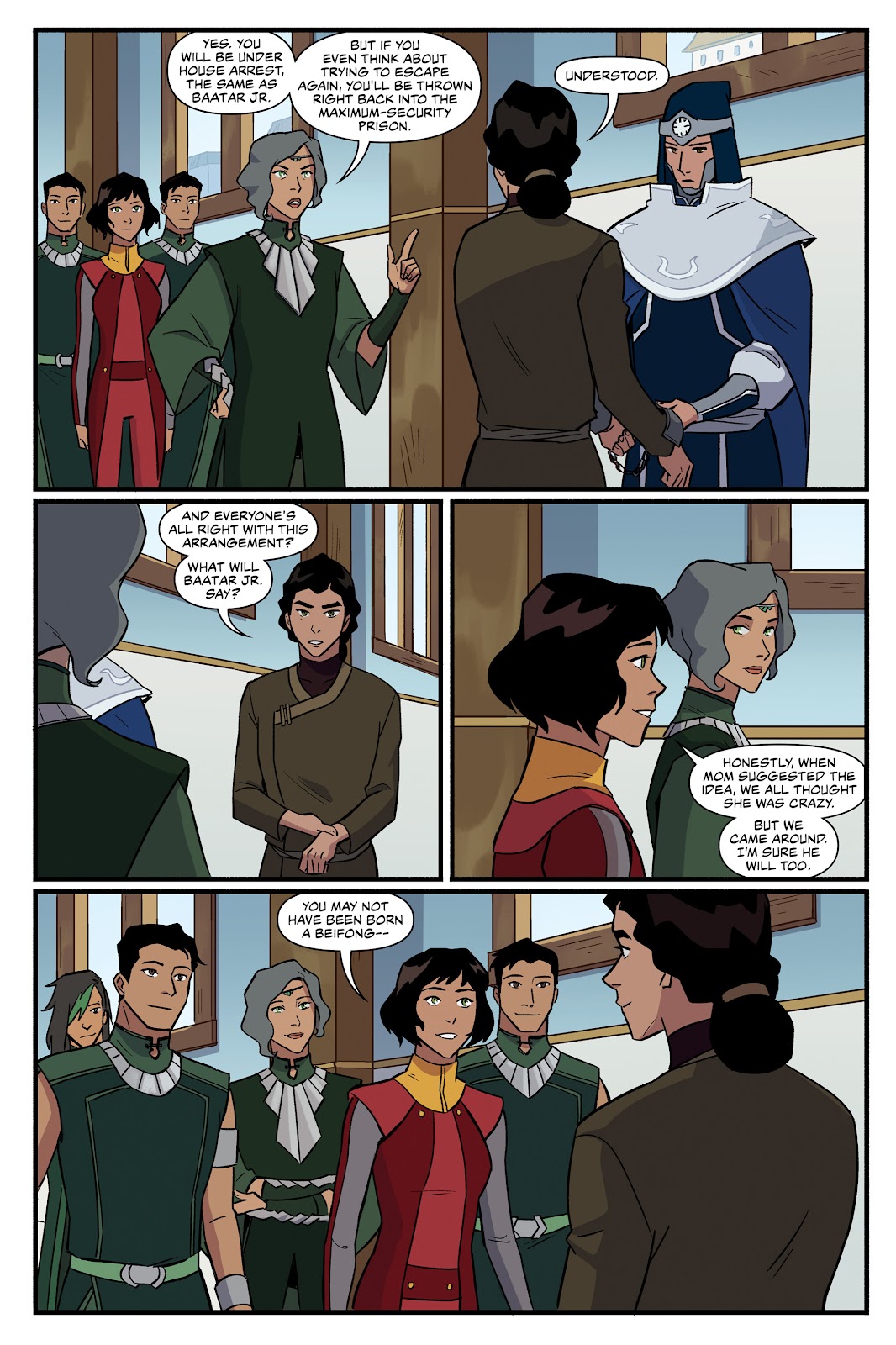 Nickelodeon The Legend of Korra: Ruins of the Empire issue TPB 3 - Page 77