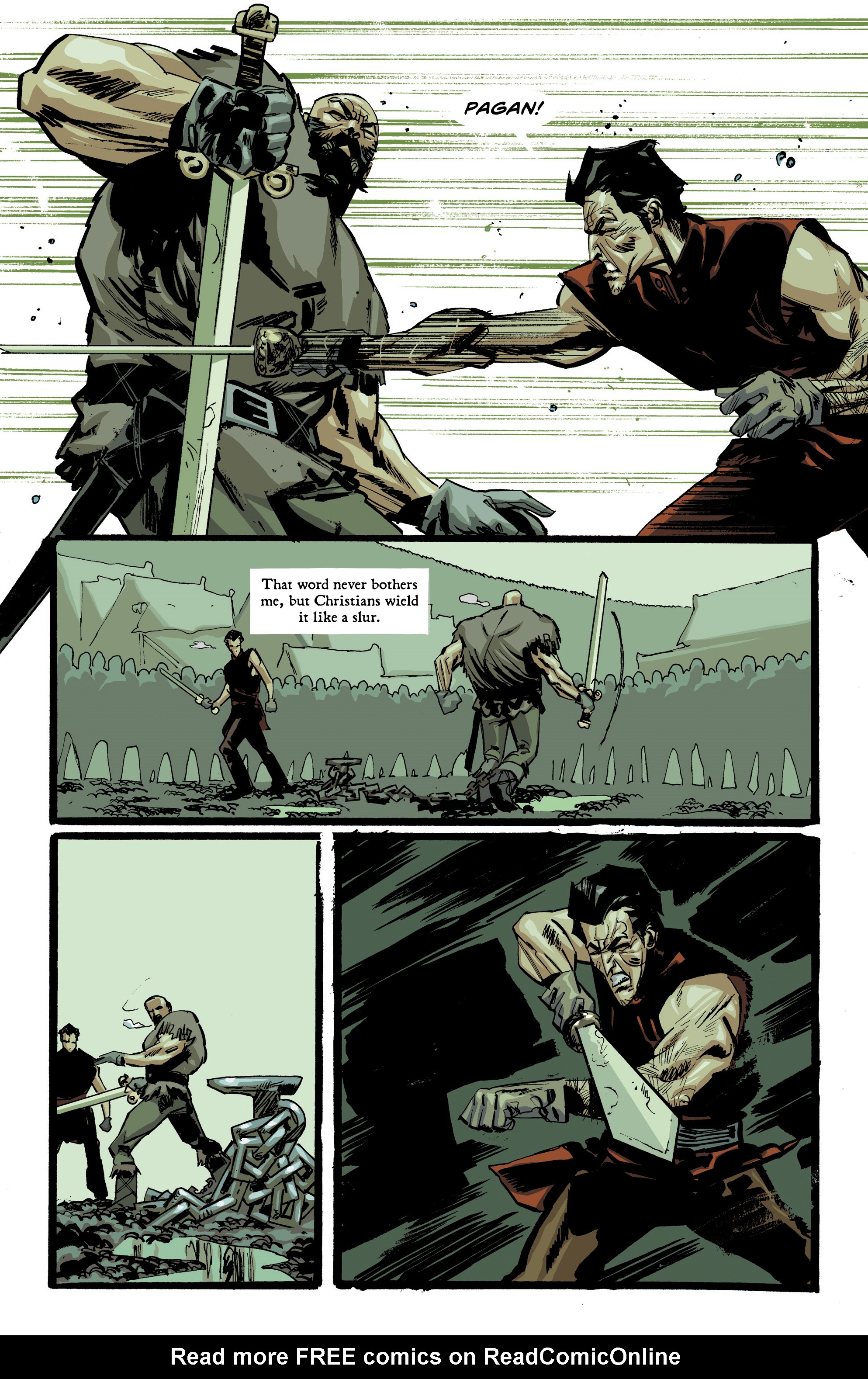 Read online Black Road comic -  Issue #8 - 9