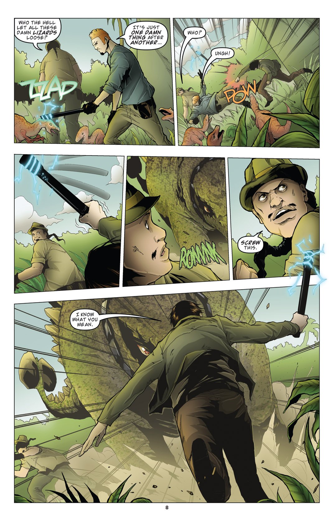 Read online Jurassic Park: Dangerous Games comic -  Issue #5 - 11