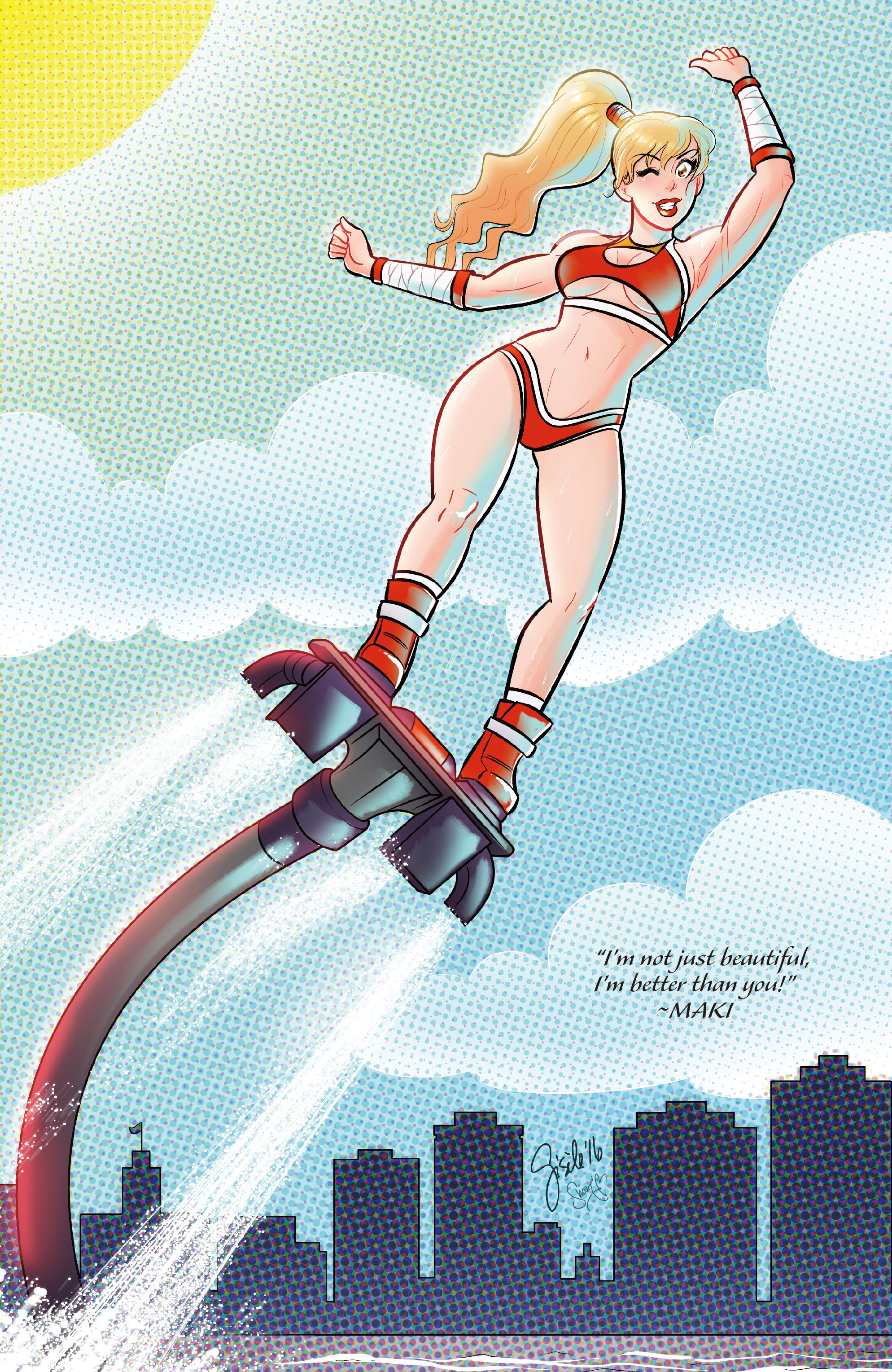 Read online Street Fighter Swimsuit Special comic -  Issue # Full - 7