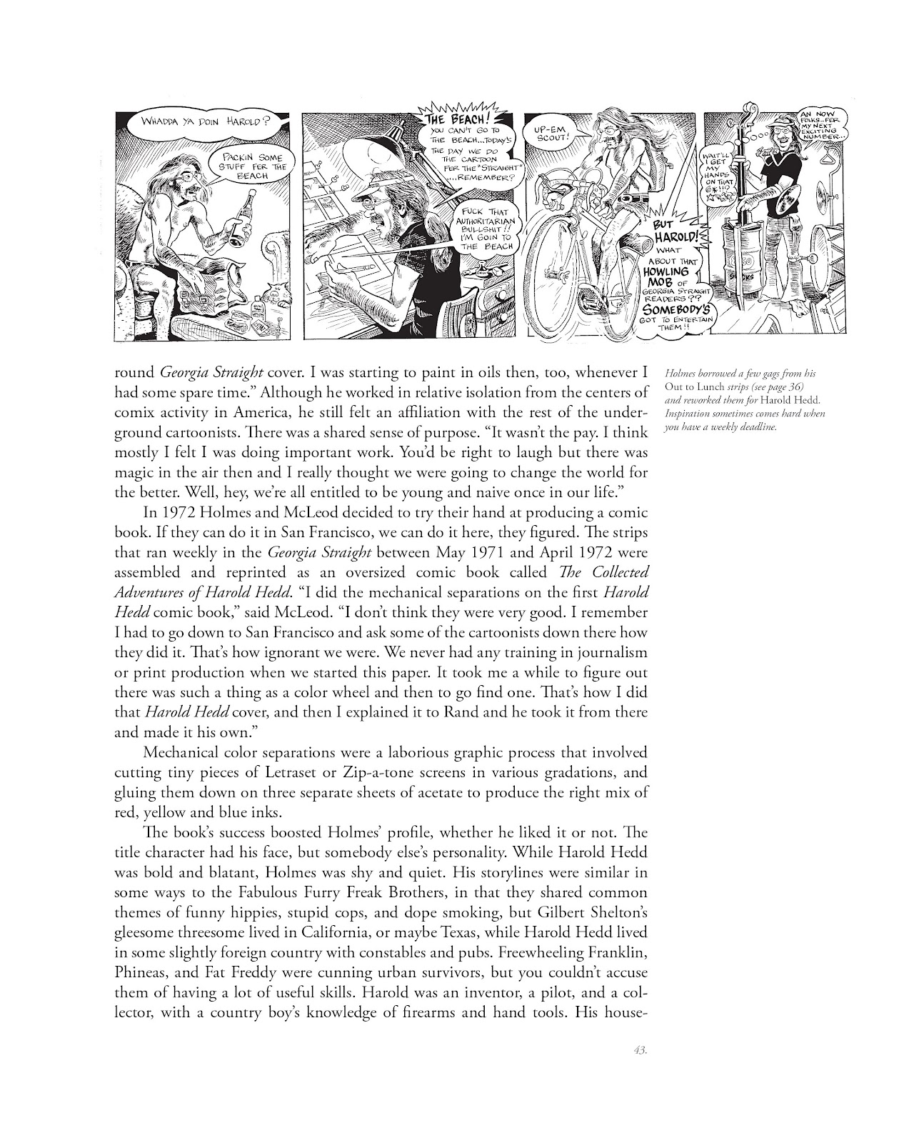 The Artist Himself: A Rand Holmes Retrospective issue TPB (Part 1) - Page 43
