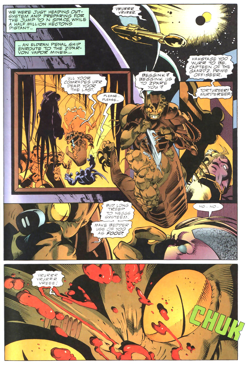 Read online Alien Legion: On the Edge comic -  Issue #1 - 14