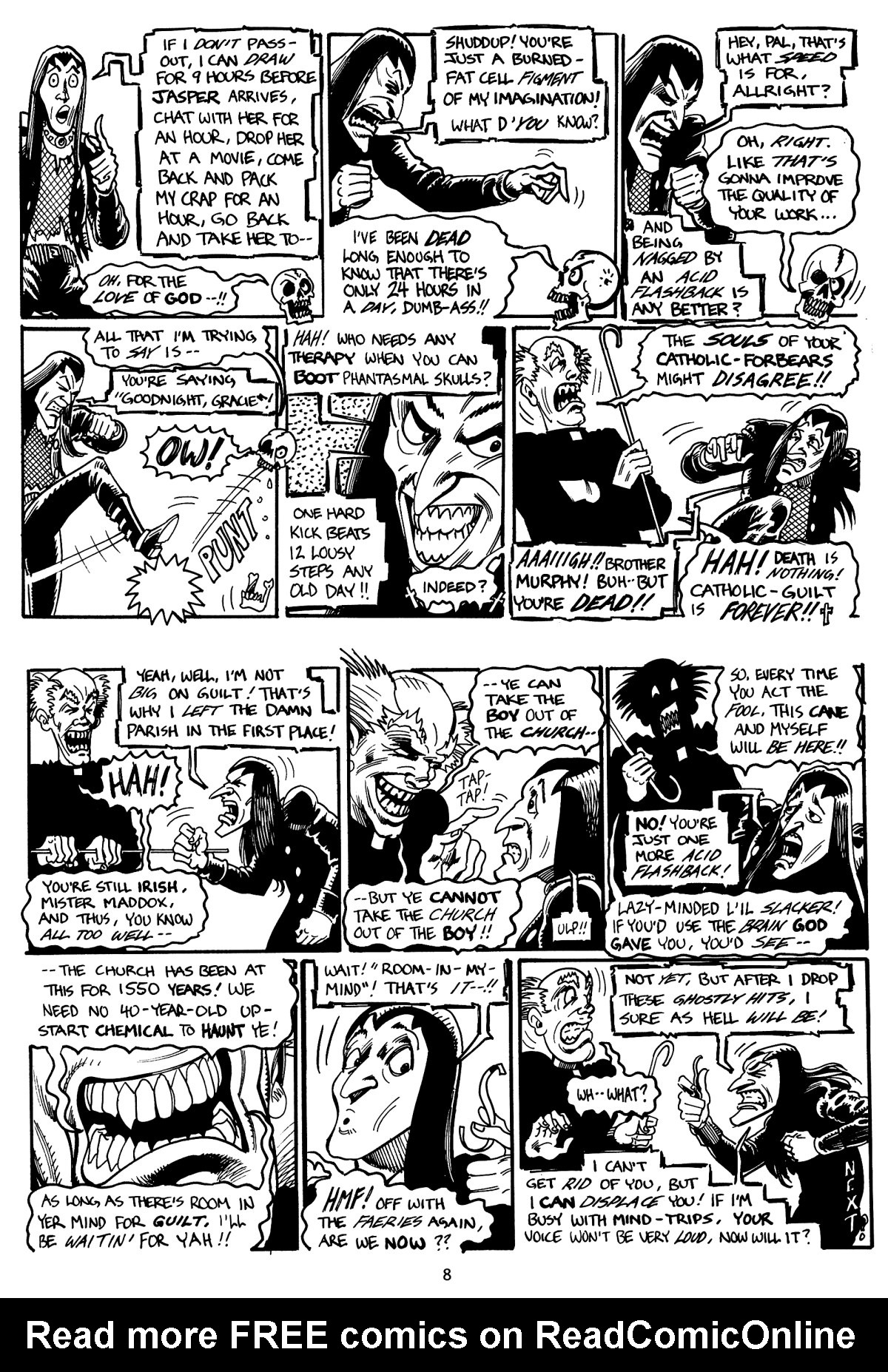 Read online (After)Life in Gothland comic -  Issue #1 - 10