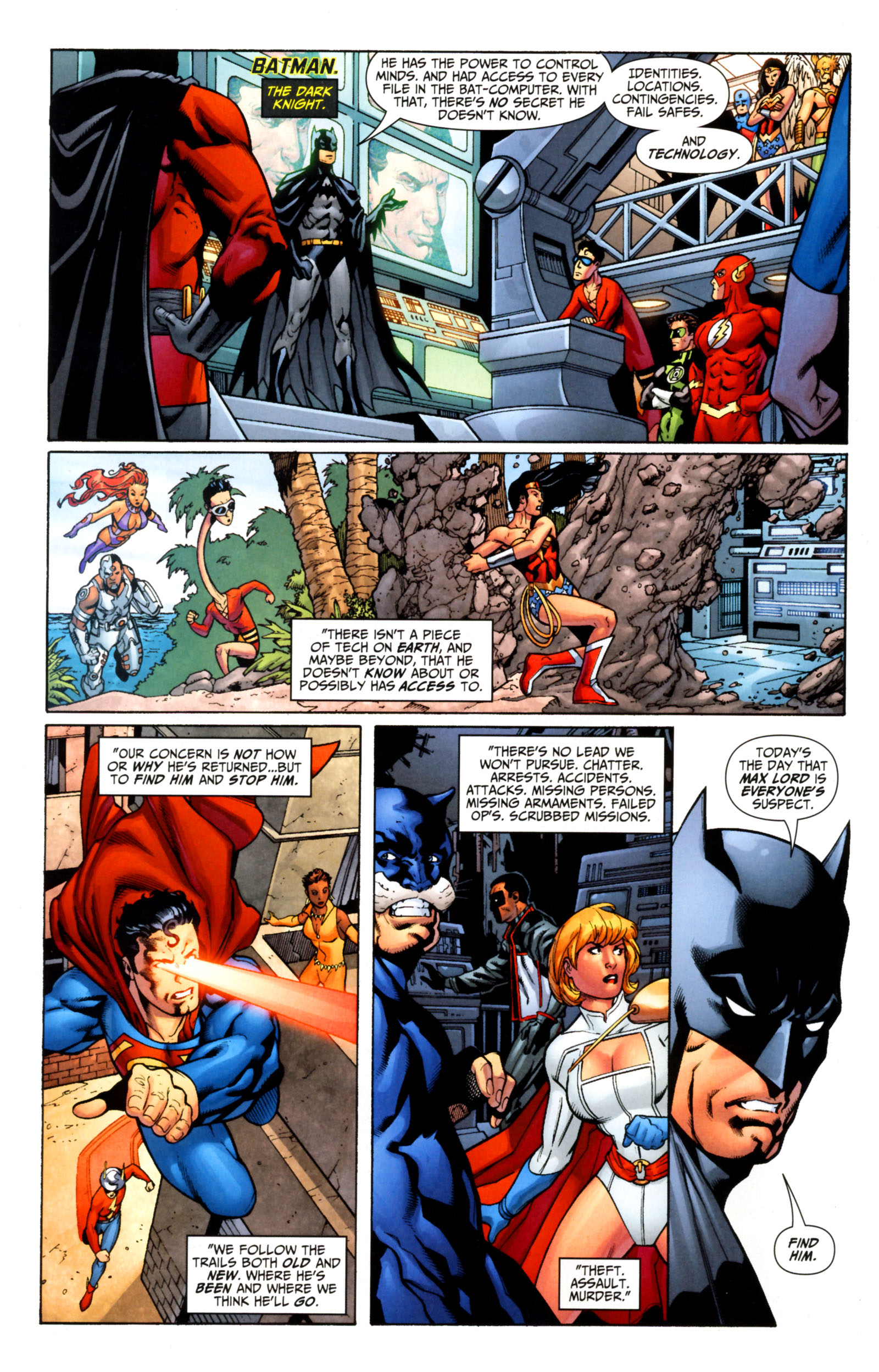 Read online Justice League: Generation Lost comic -  Issue #1 - 5