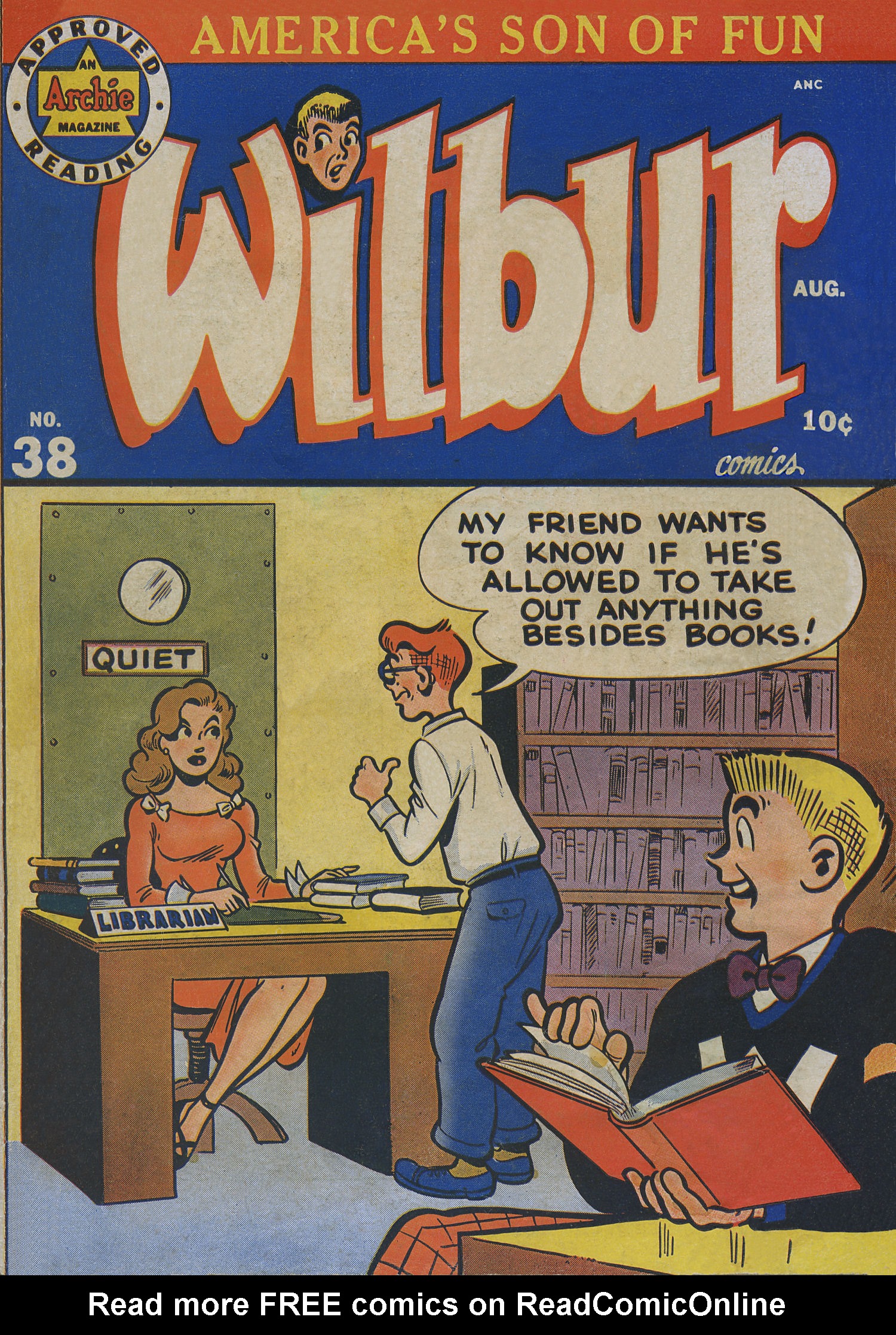Read online Wilbur Comics comic -  Issue #38 - 1