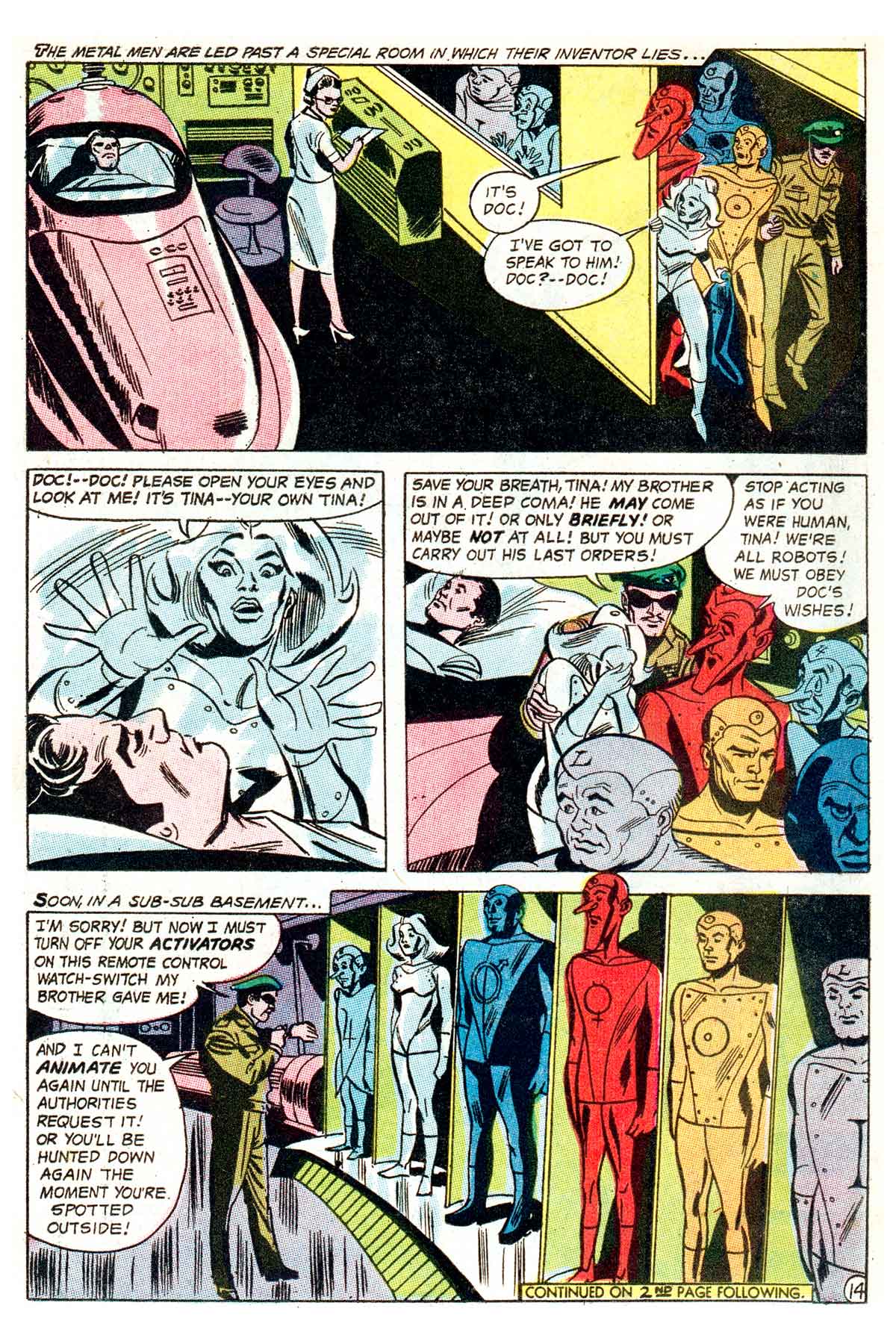 Read online Metal Men (1963) comic -  Issue #33 - 19