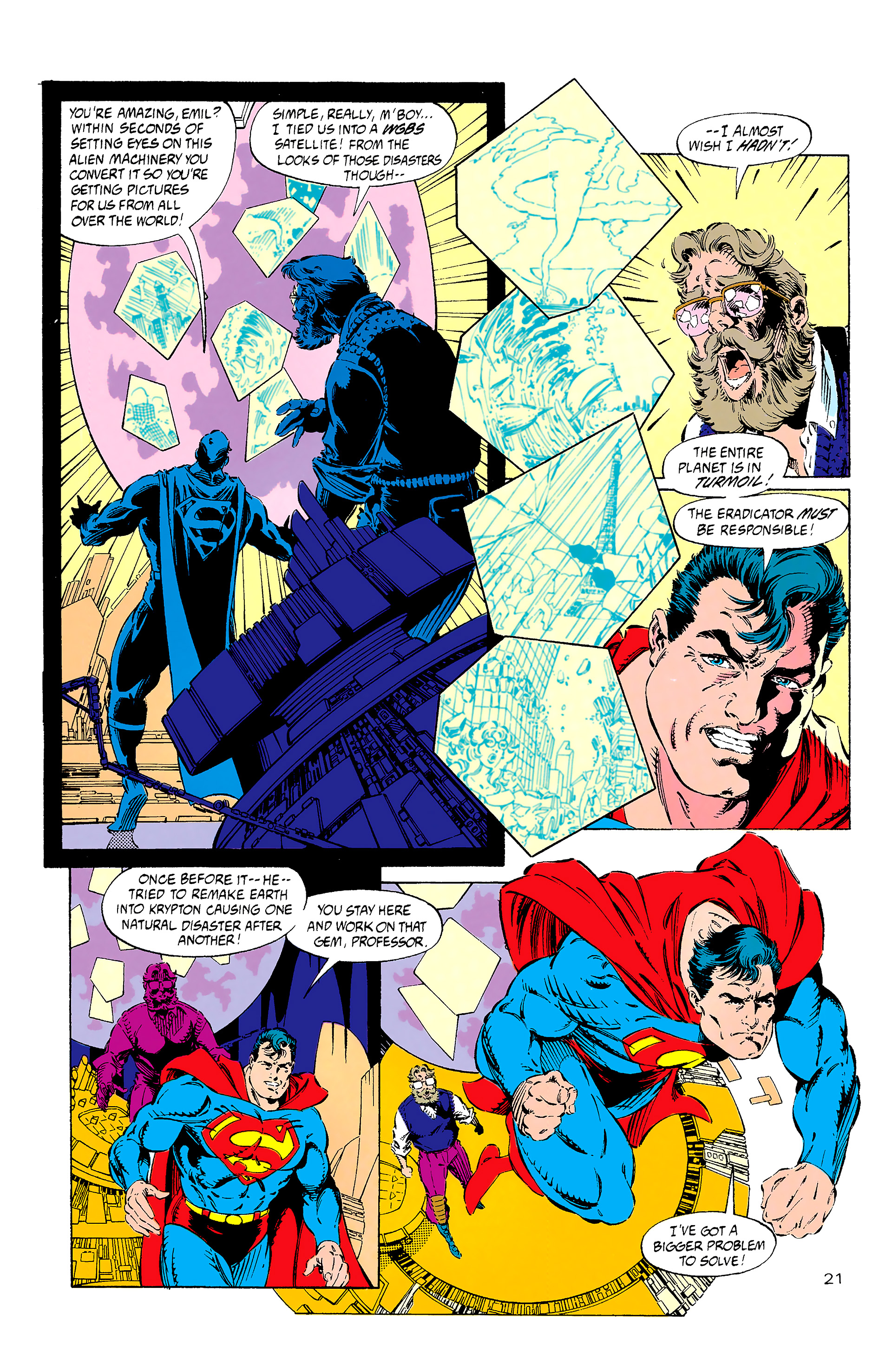Read online Superman (1987) comic -  Issue #57 - 21