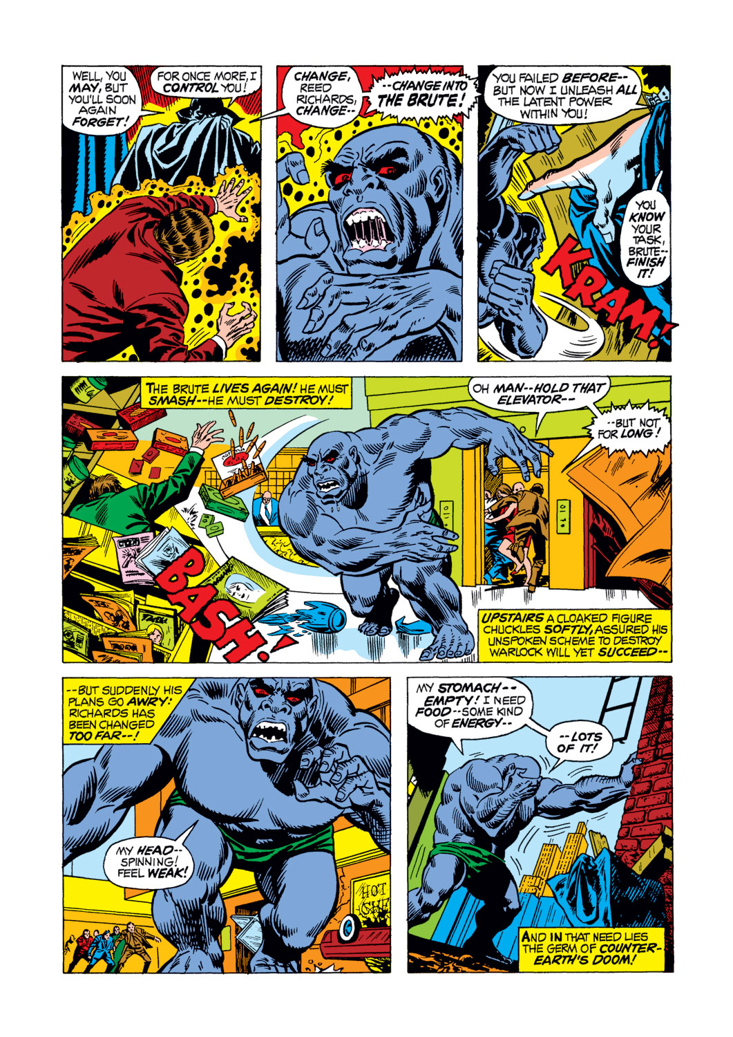 Read online Warlock (1972) comic -  Issue #7 - 8