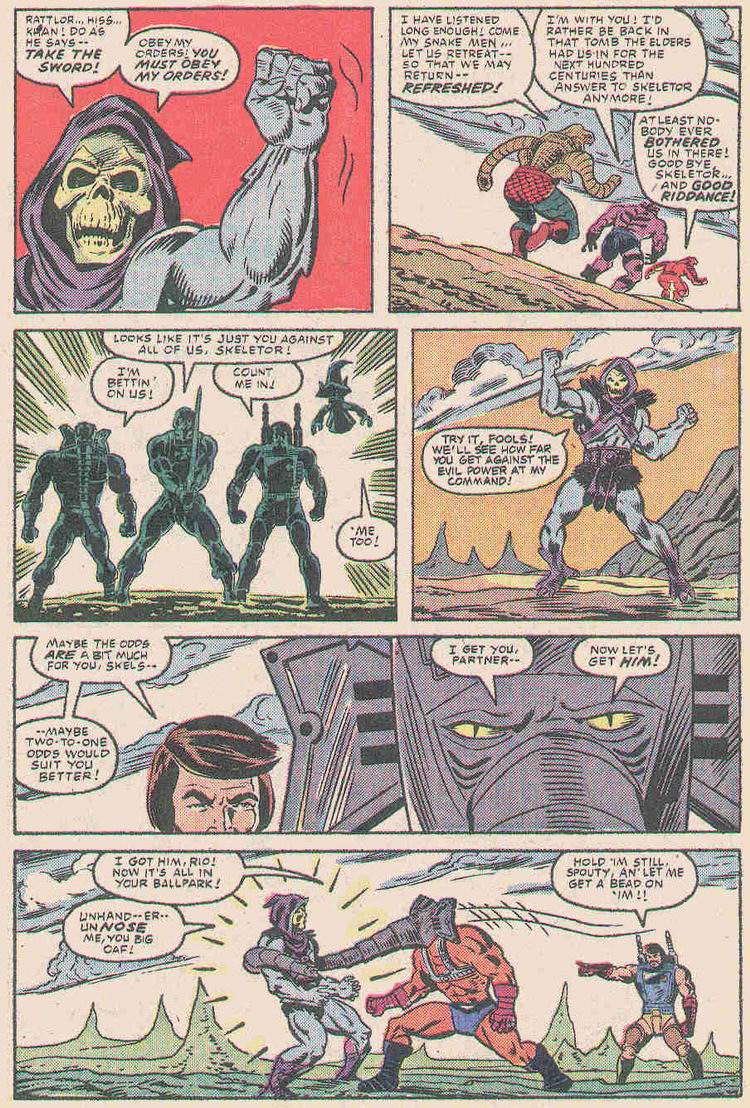Read online Masters of the Universe (1986) comic -  Issue #4 - 23